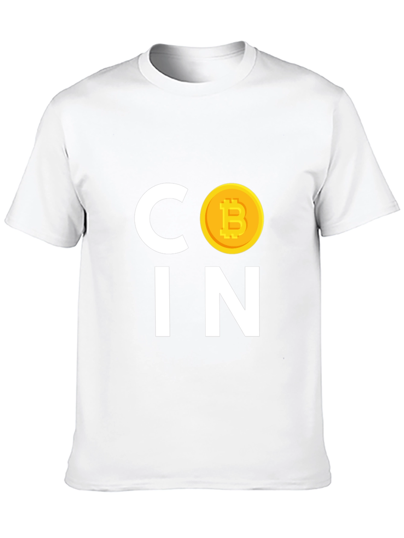 Bitcoin COIN Graphic Tee - Crypto Currency Black T-Shirt