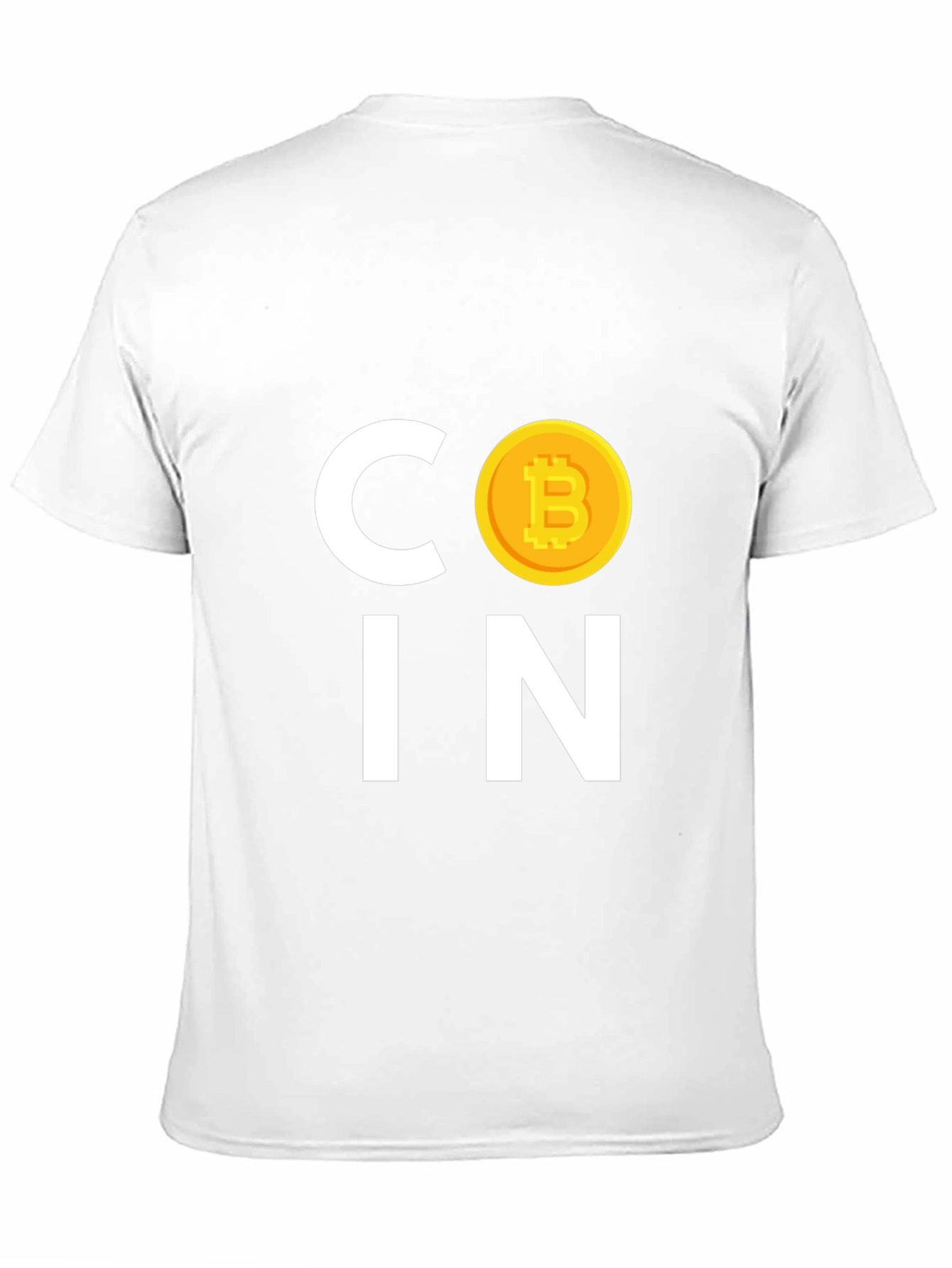 Bitcoin COIN Graphic Tee - Crypto Currency Black T-Shirt
