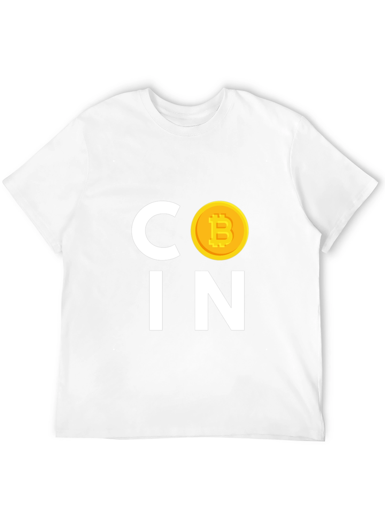 Bitcoin COIN Graphic Tee - Crypto Currency Black T-Shirt