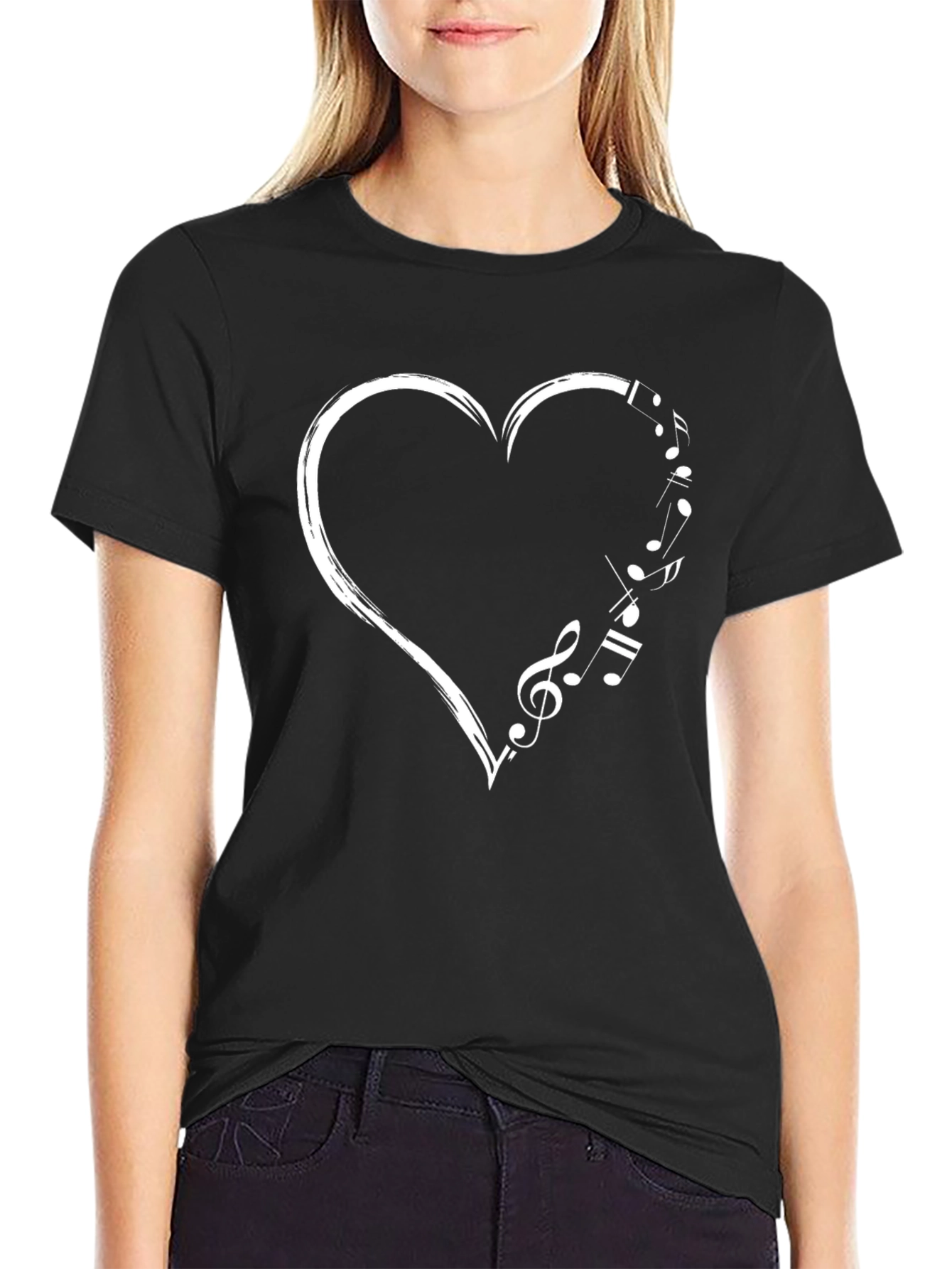 Music Heart Graphic Tee