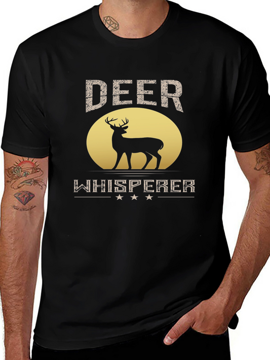 Deer Whisperer Graphic T-Shirt - Hunting Apparel