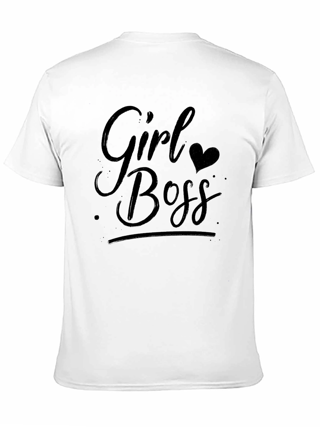 Girl Boss Graphic T-Shirt - Black Casual Tee