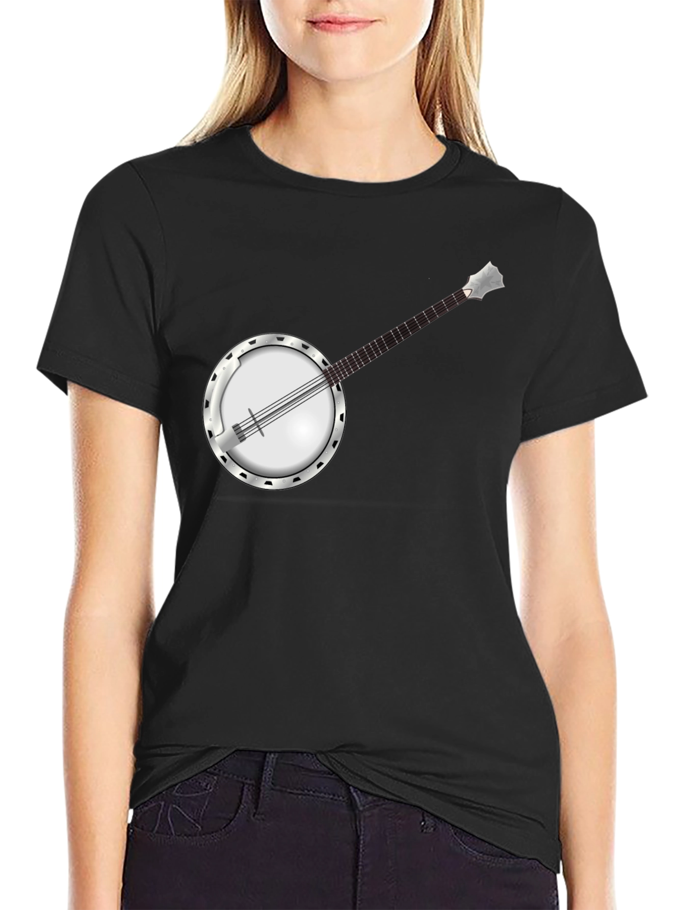 Banjo Graphic Tee - Musical Instrument T-Shirt