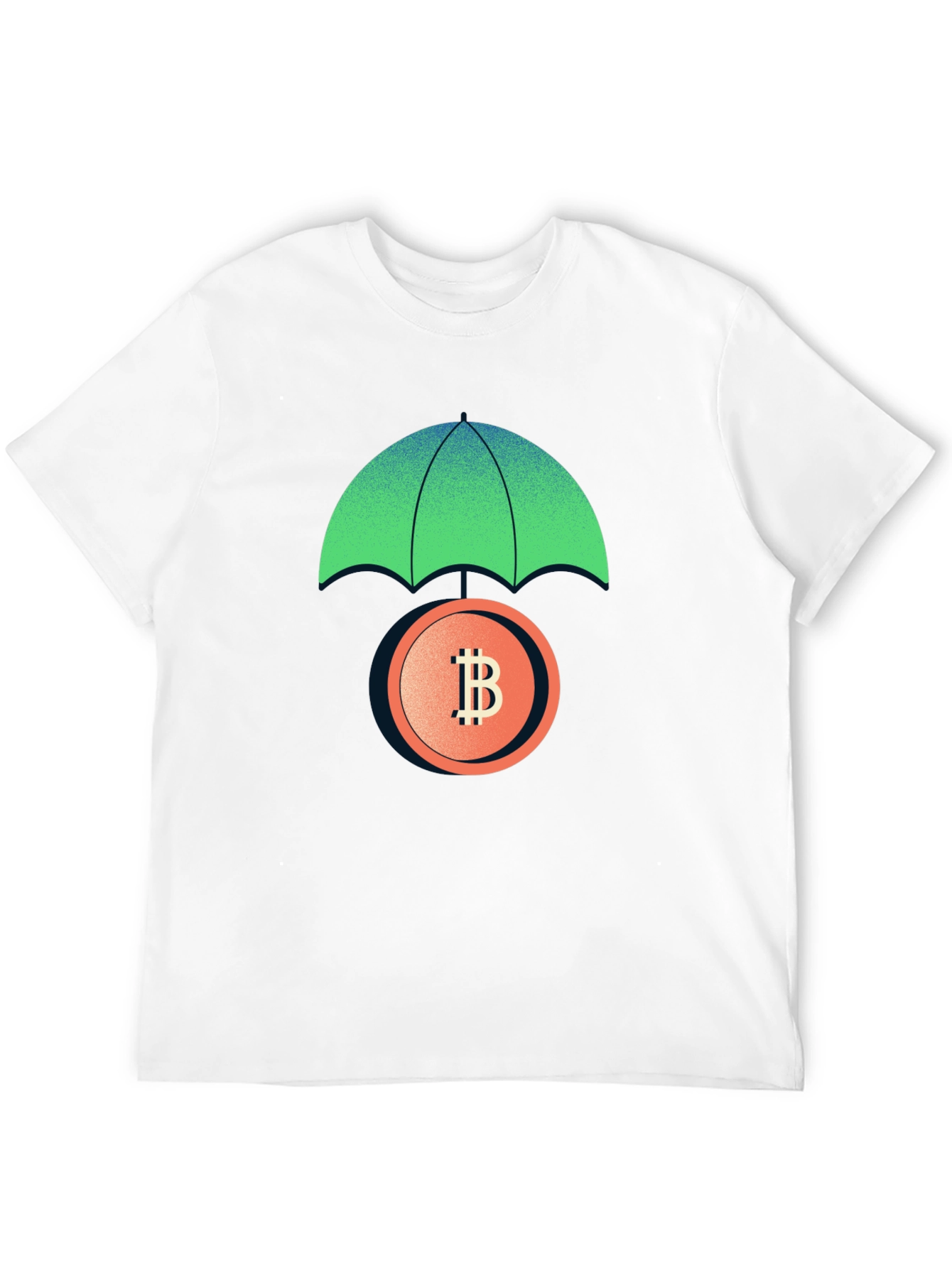 Bitcoin Protection T-Shirt - Crypto Umbrella