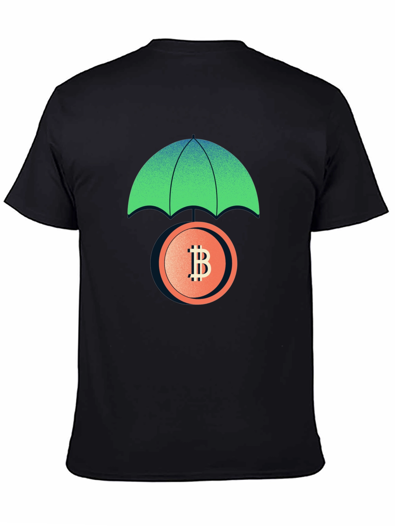 Bitcoin Protection T-Shirt - Crypto Umbrella