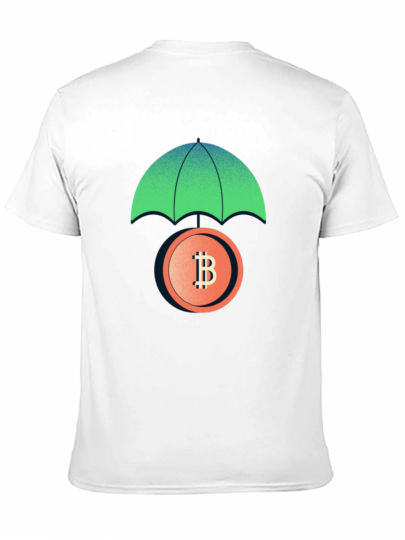 Bitcoin Protection T-Shirt - Crypto Umbrella