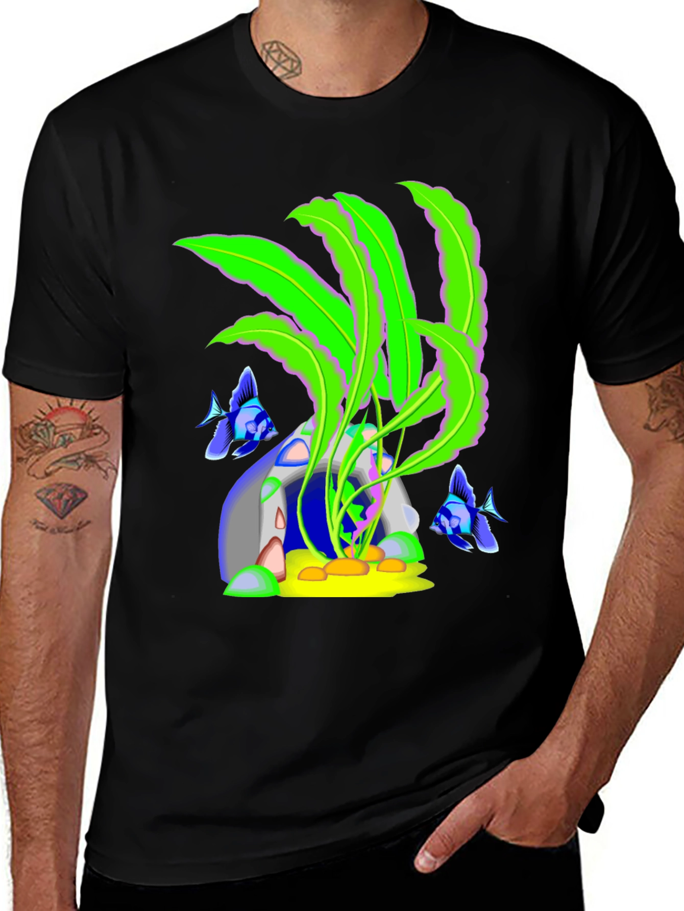Aquarium Graphic T-Shirt