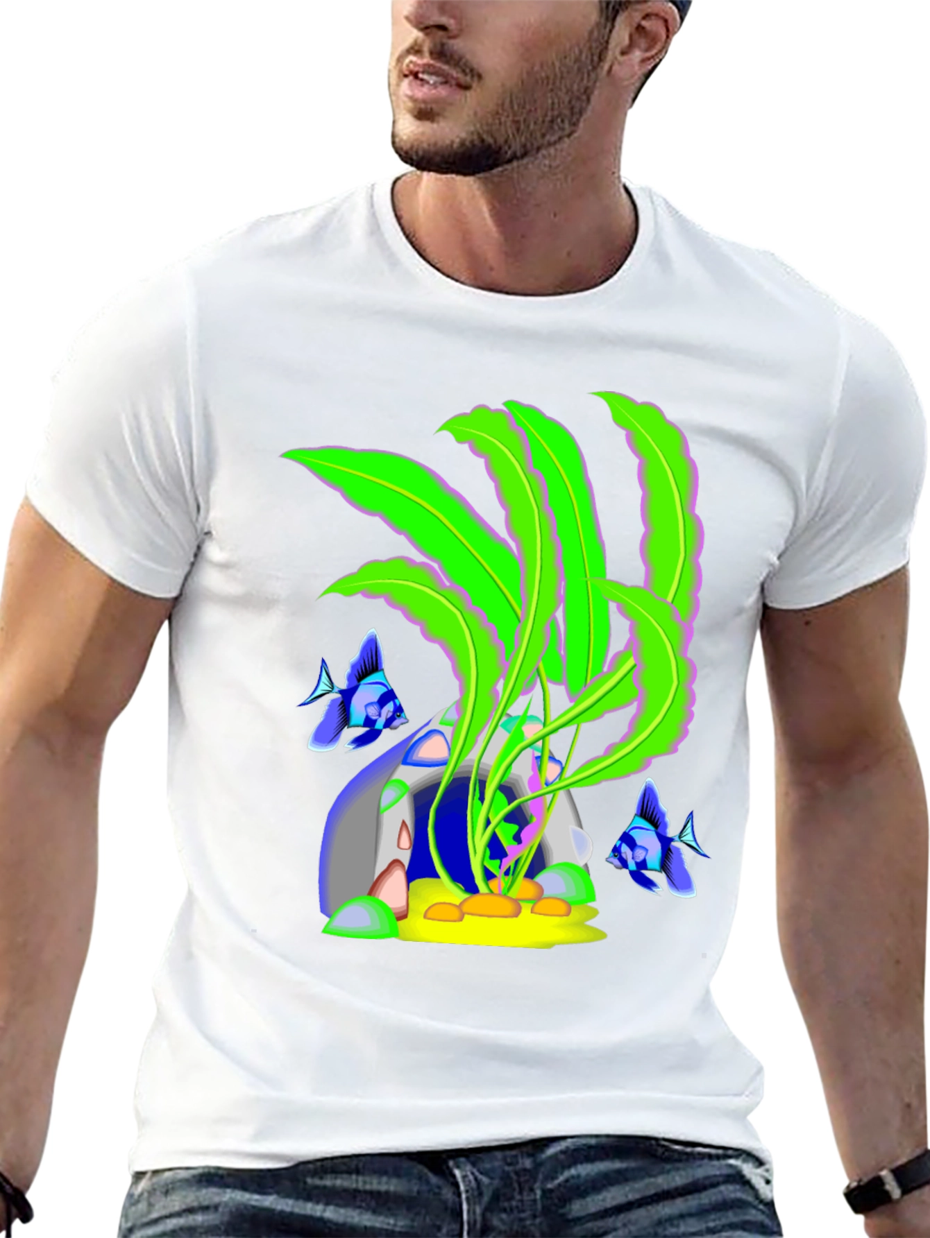 Aquarium Graphic T-Shirt