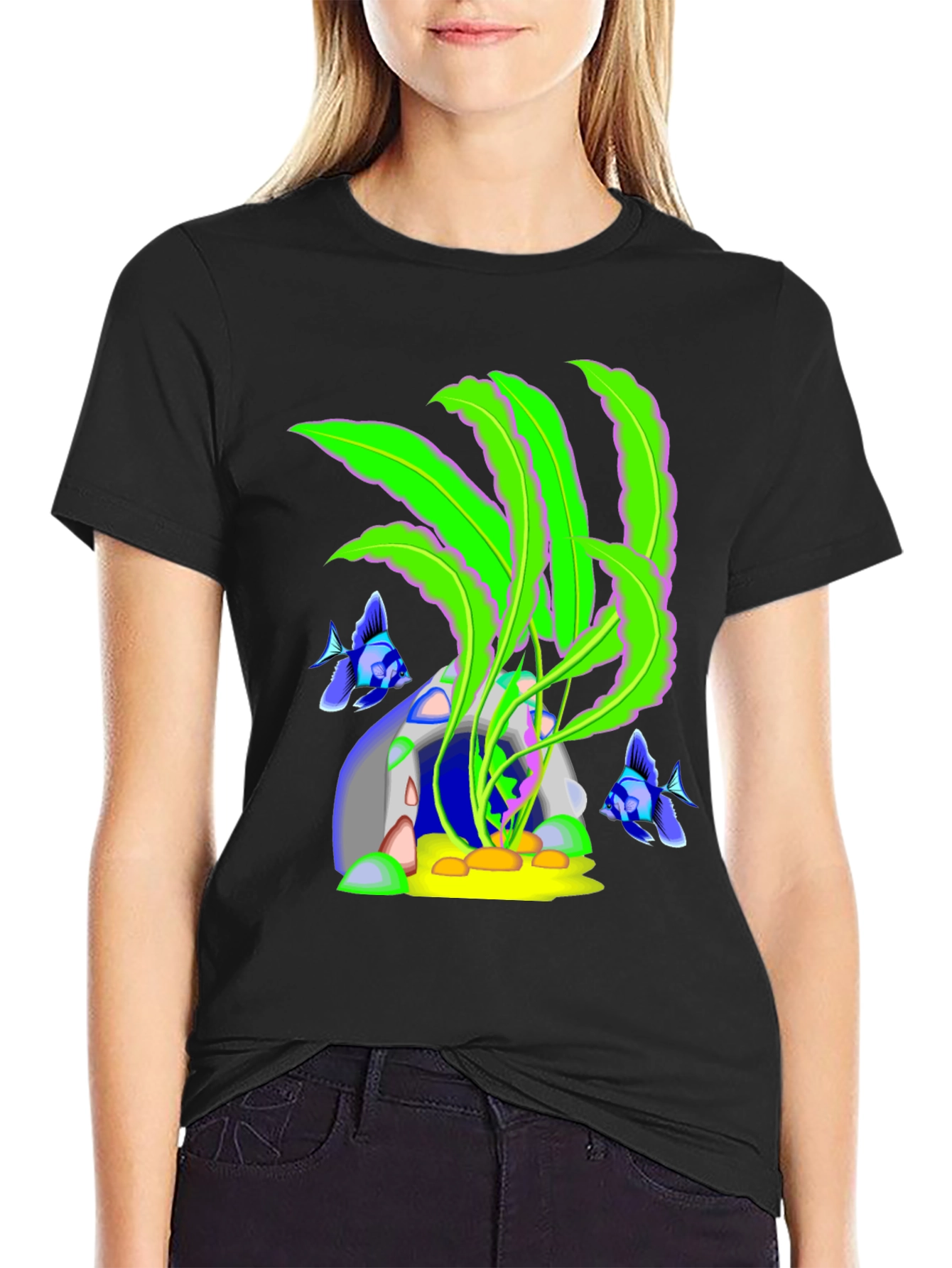 Aquarium Graphic T-Shirt