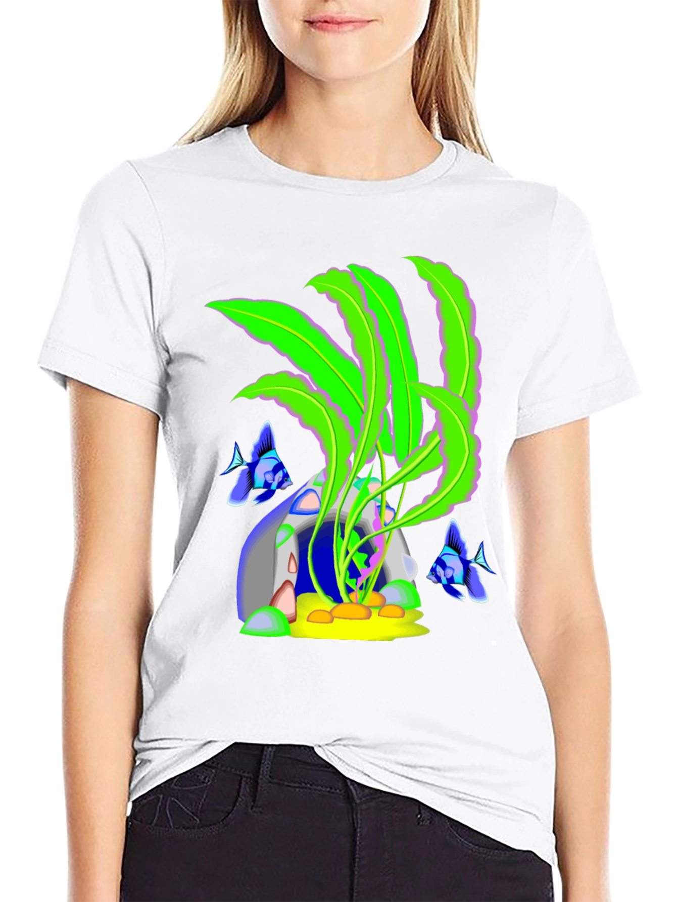 Aquarium Graphic T-Shirt