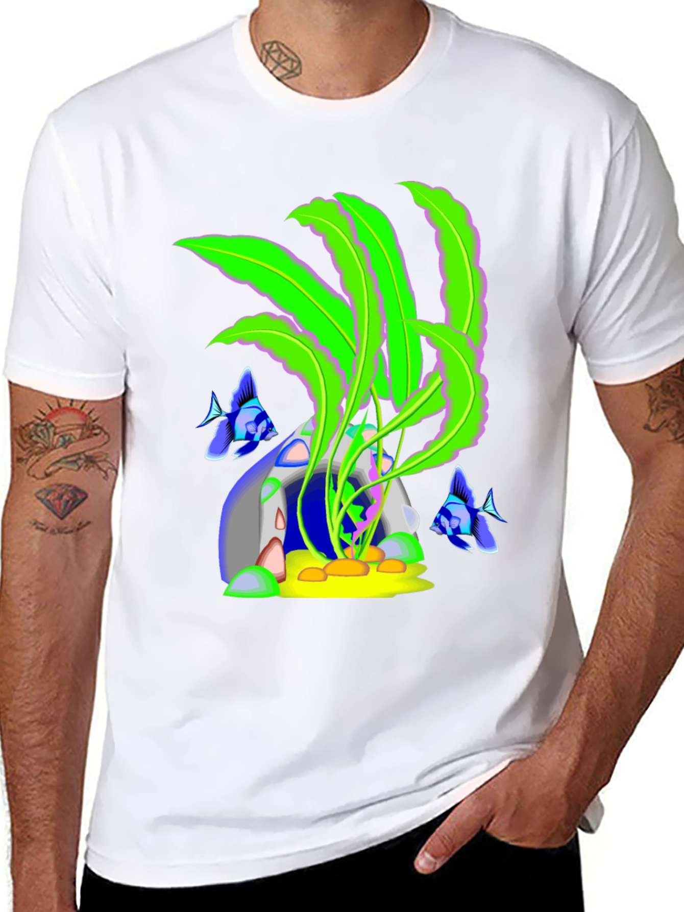 Aquarium Graphic T-Shirt