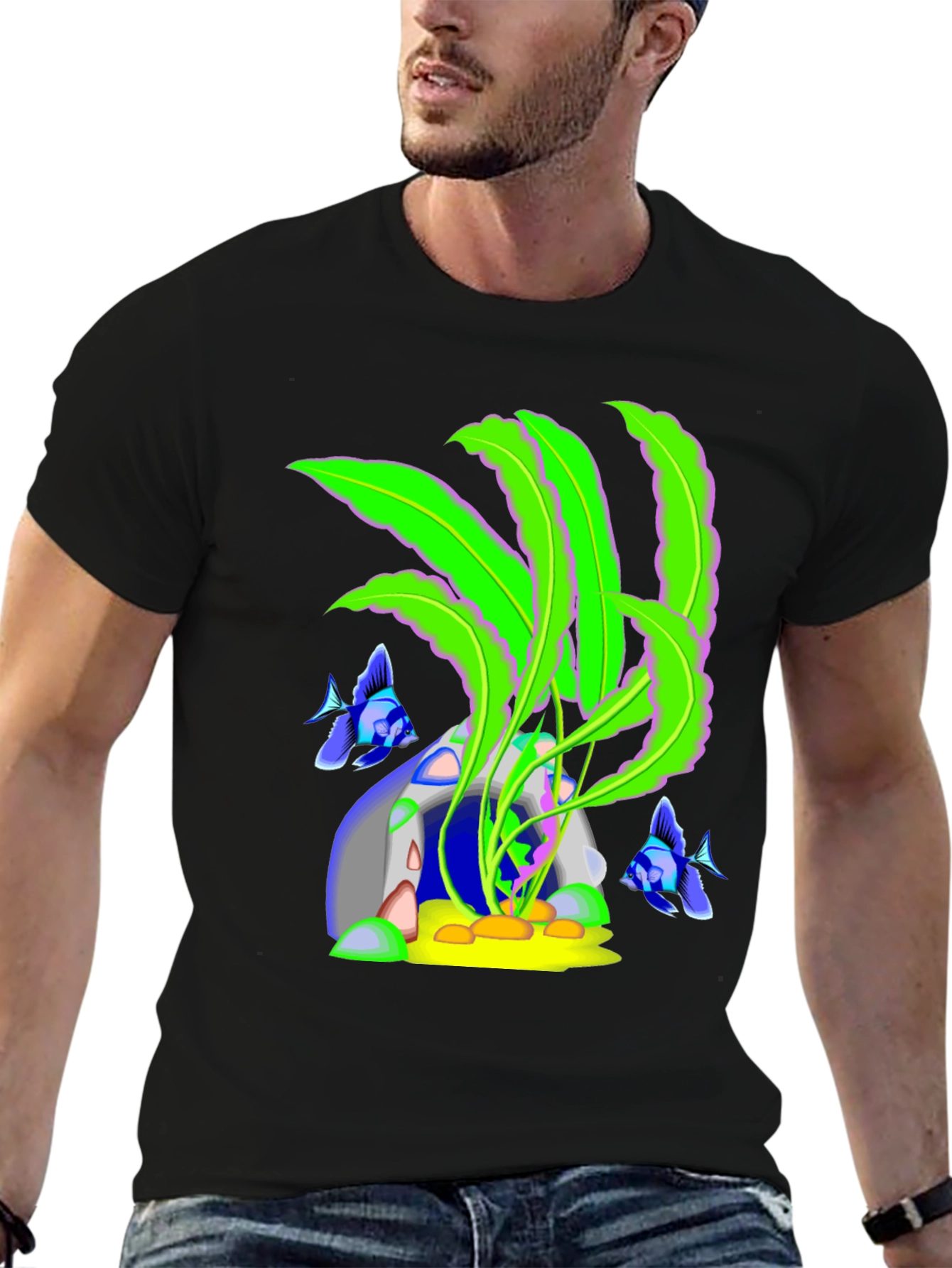 Aquarium Graphic T-Shirt