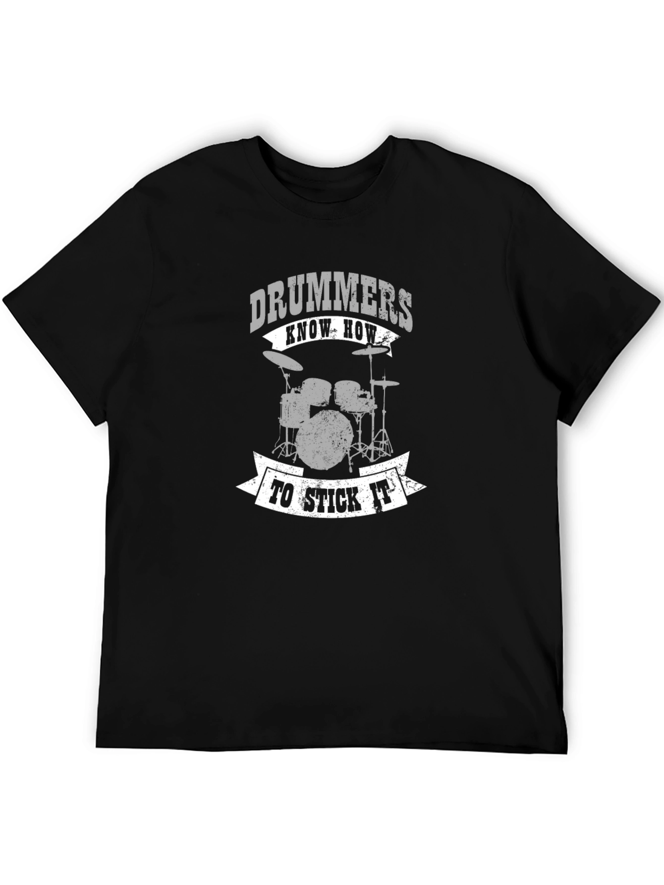 Drummers Know How to Stick It Graphic T-Shirt