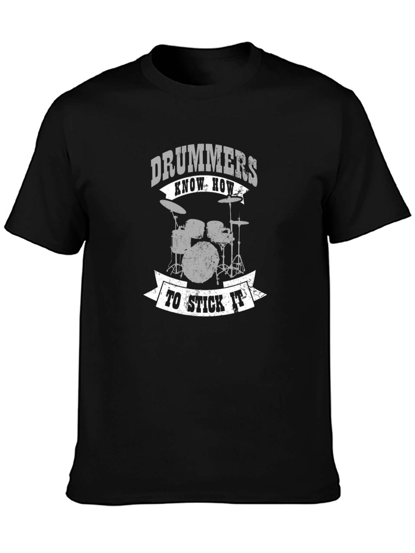 Drummers Know How to Stick It Graphic T-Shirt
