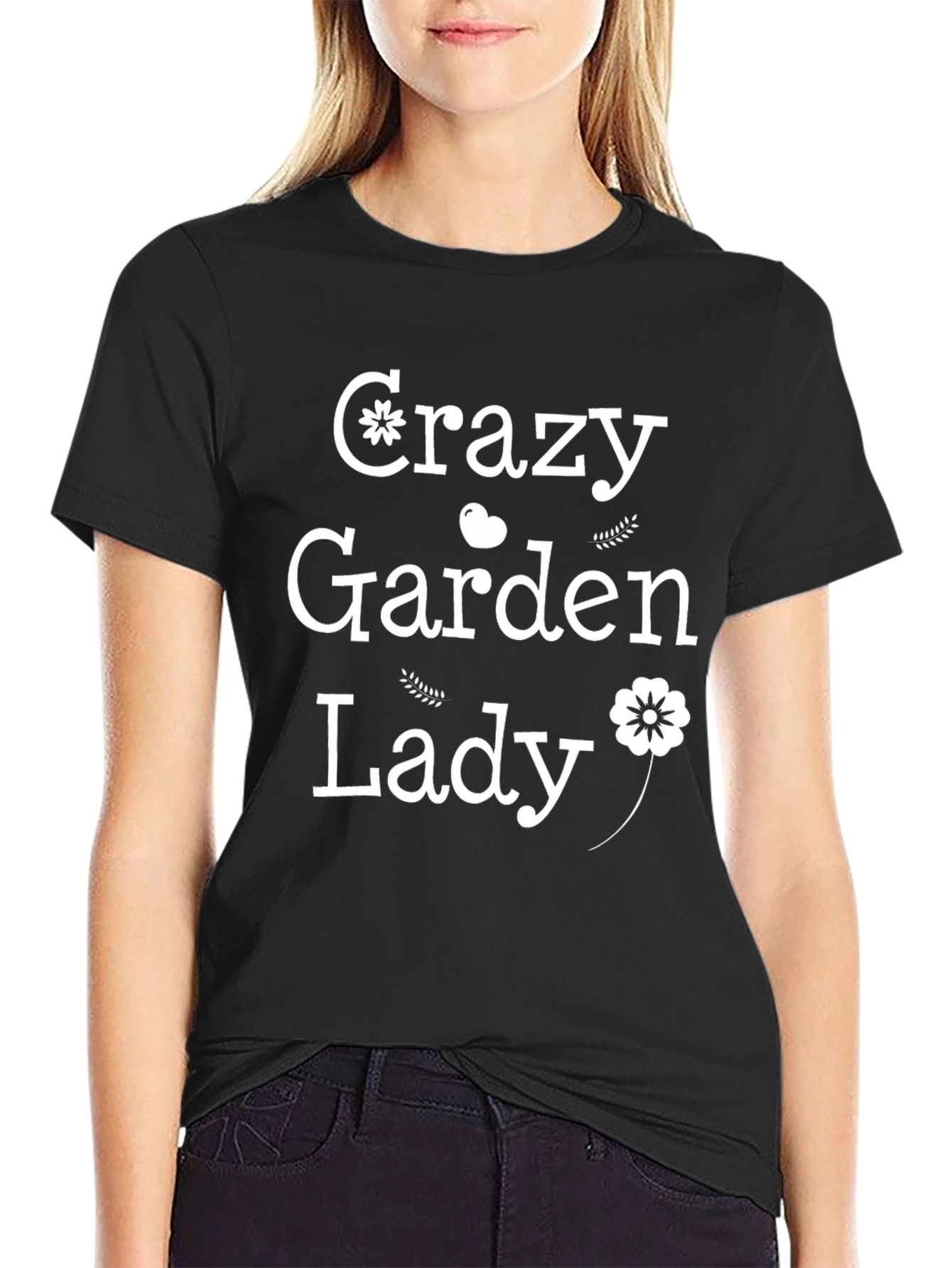 Crazy Garden Lady T-Shirt - Gardener Gift