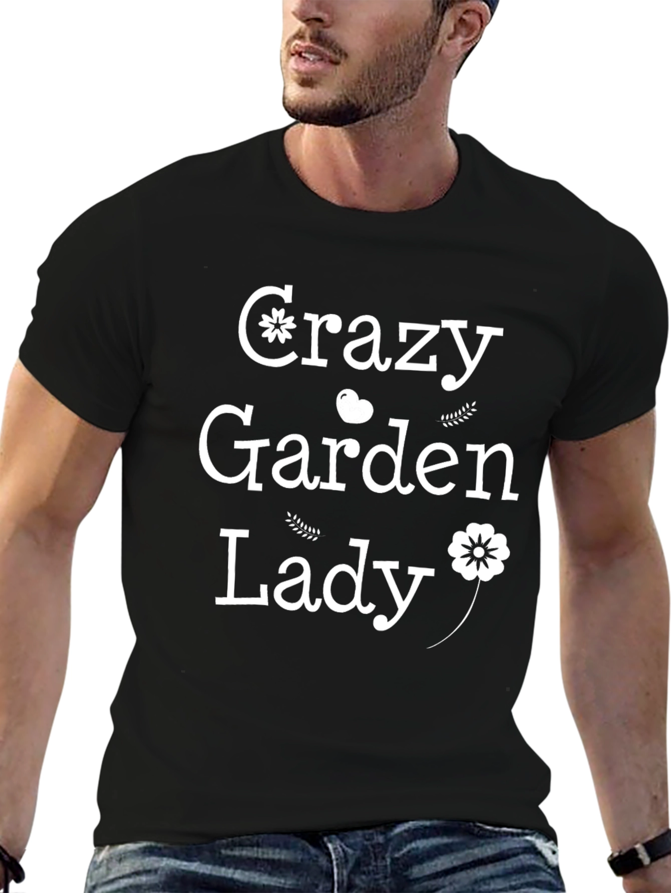 Crazy Garden Lady T-Shirt - Gardener Gift