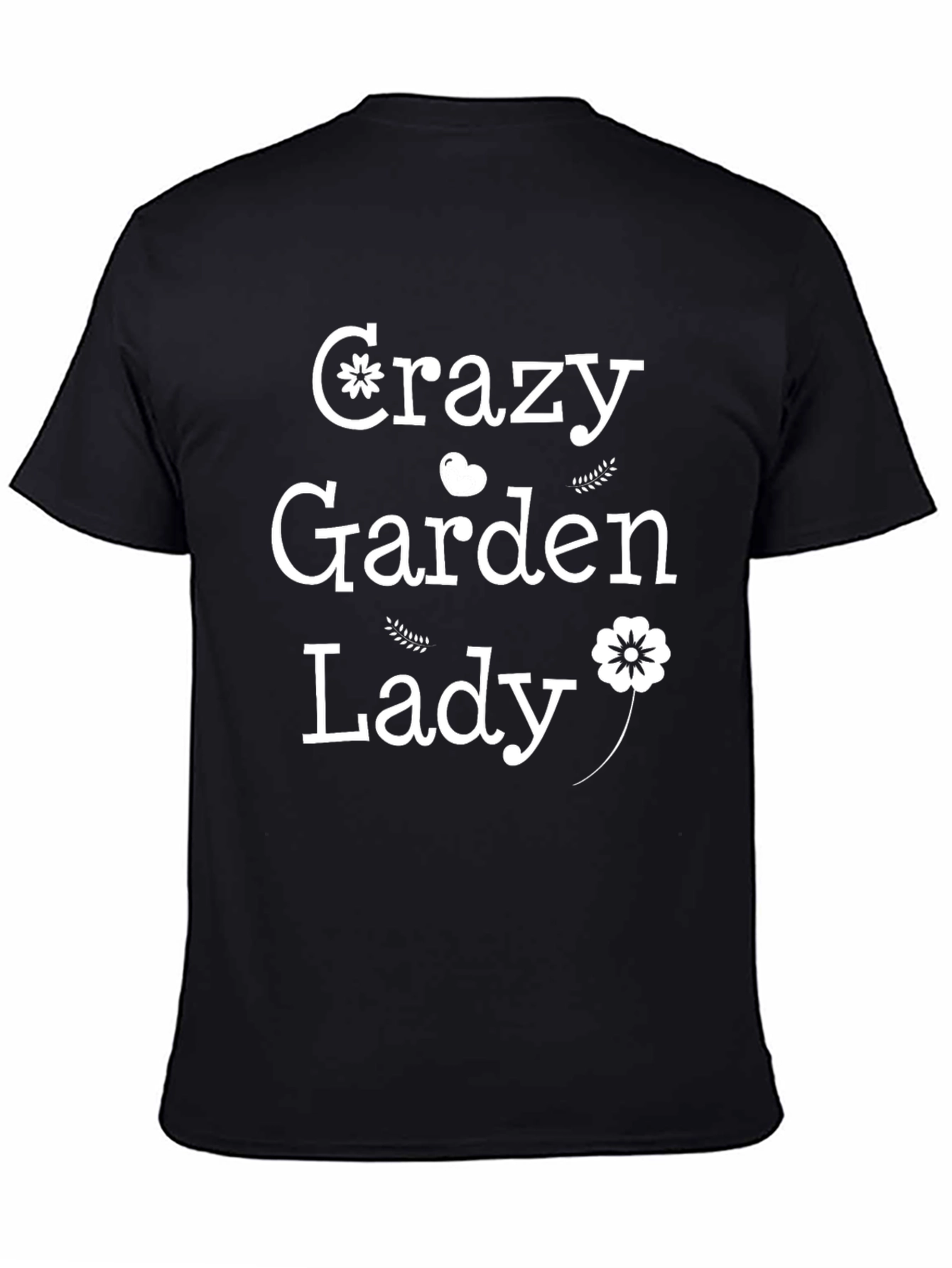 Crazy Garden Lady T-Shirt - Gardener Gift