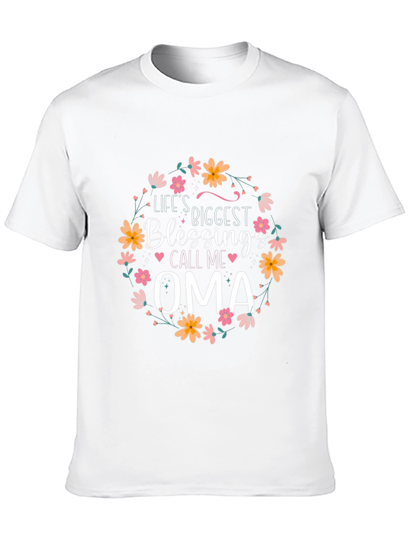 Lifes Biggest Blessings Call Me OMA T-Shirt