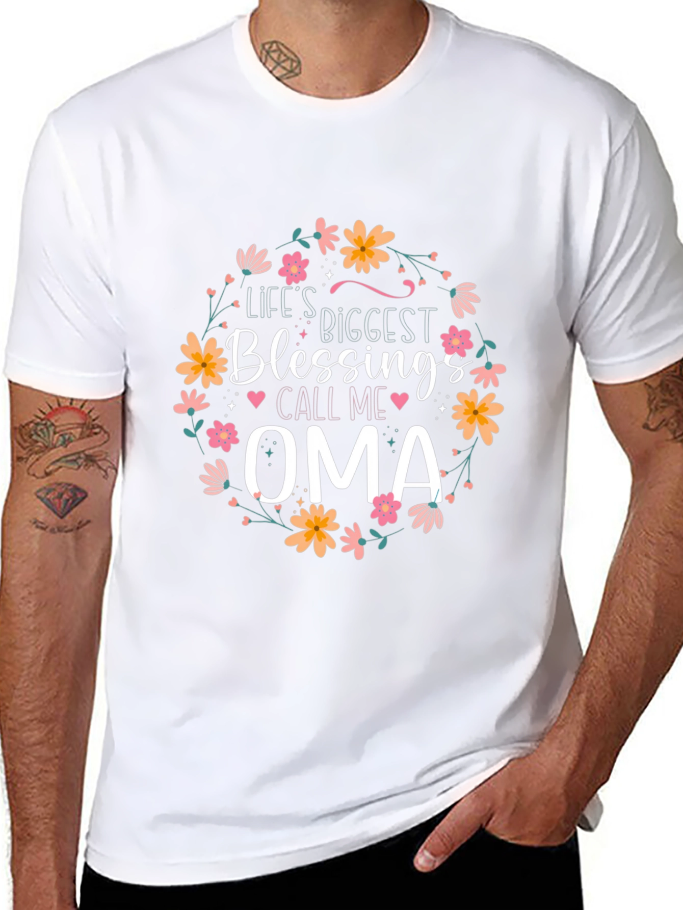 Lifes Biggest Blessings Call Me OMA T-Shirt
