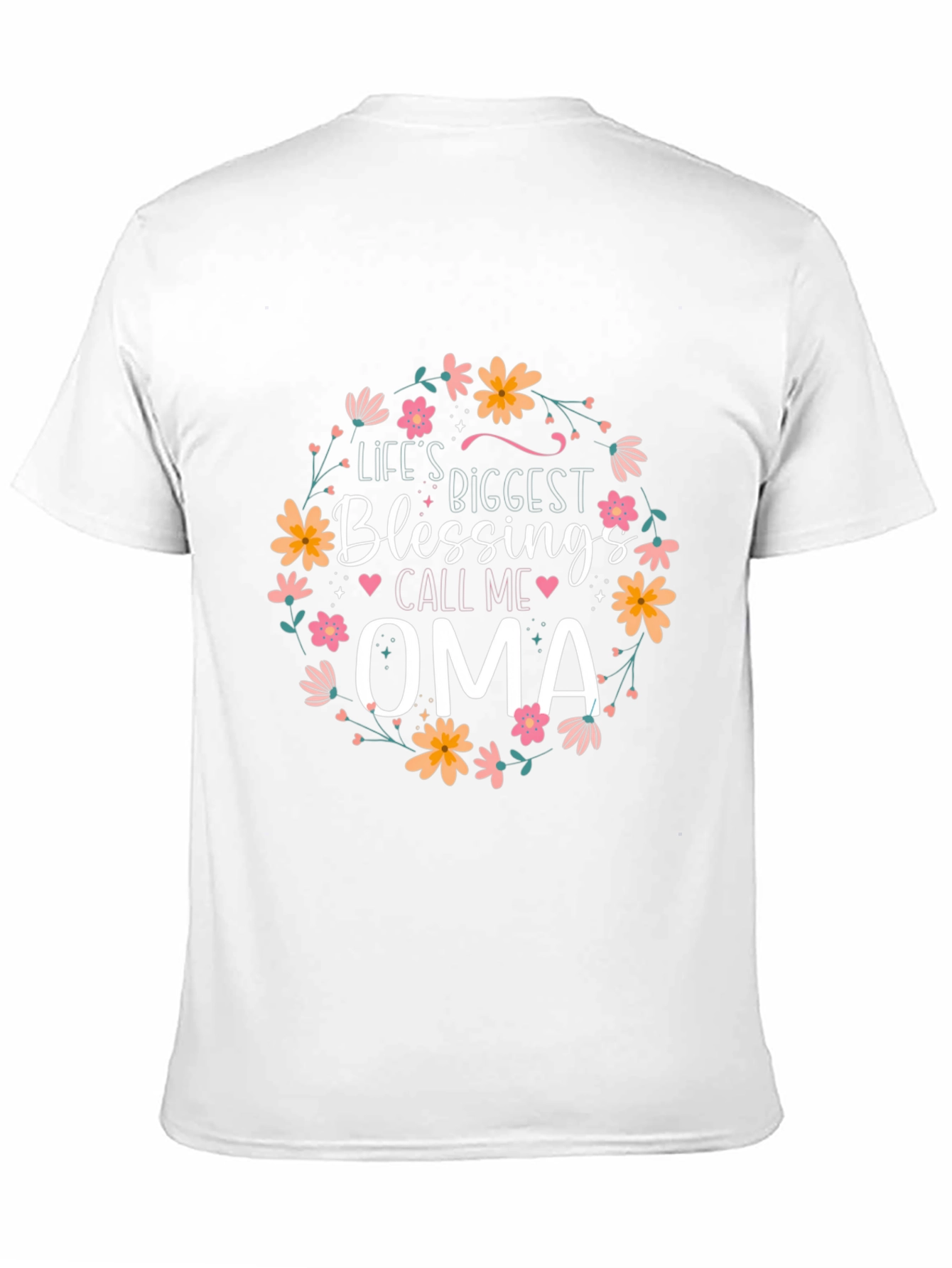 Lifes Biggest Blessings Call Me OMA T-Shirt