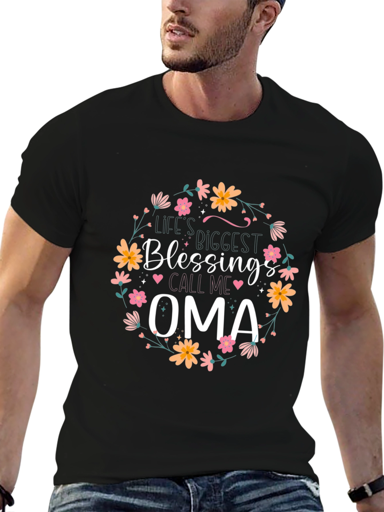Lifes Biggest Blessings Call Me OMA T-Shirt