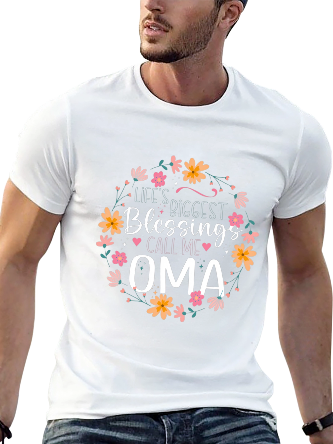 Lifes Biggest Blessings Call Me OMA T-Shirt