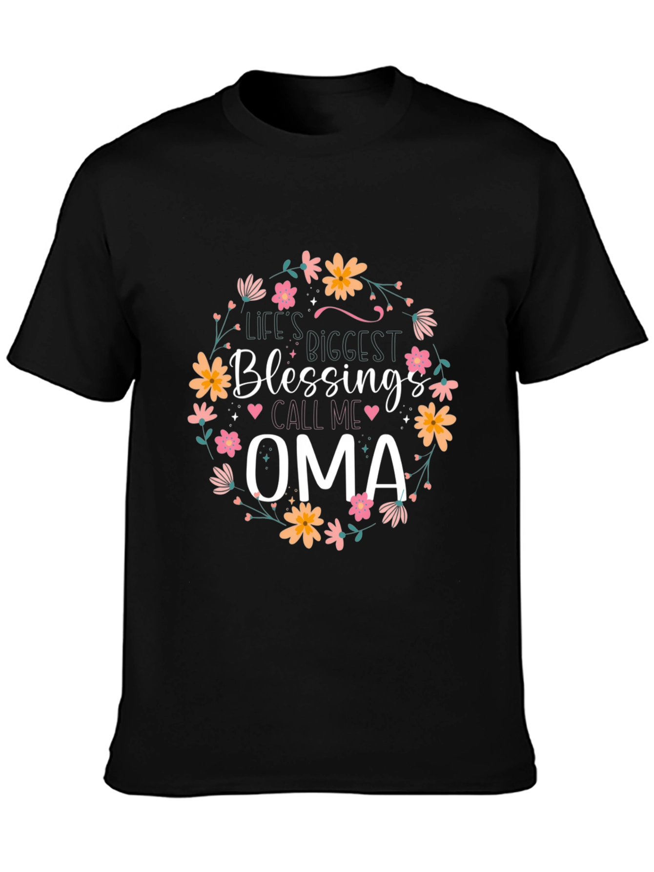Lifes Biggest Blessings Call Me OMA T-Shirt