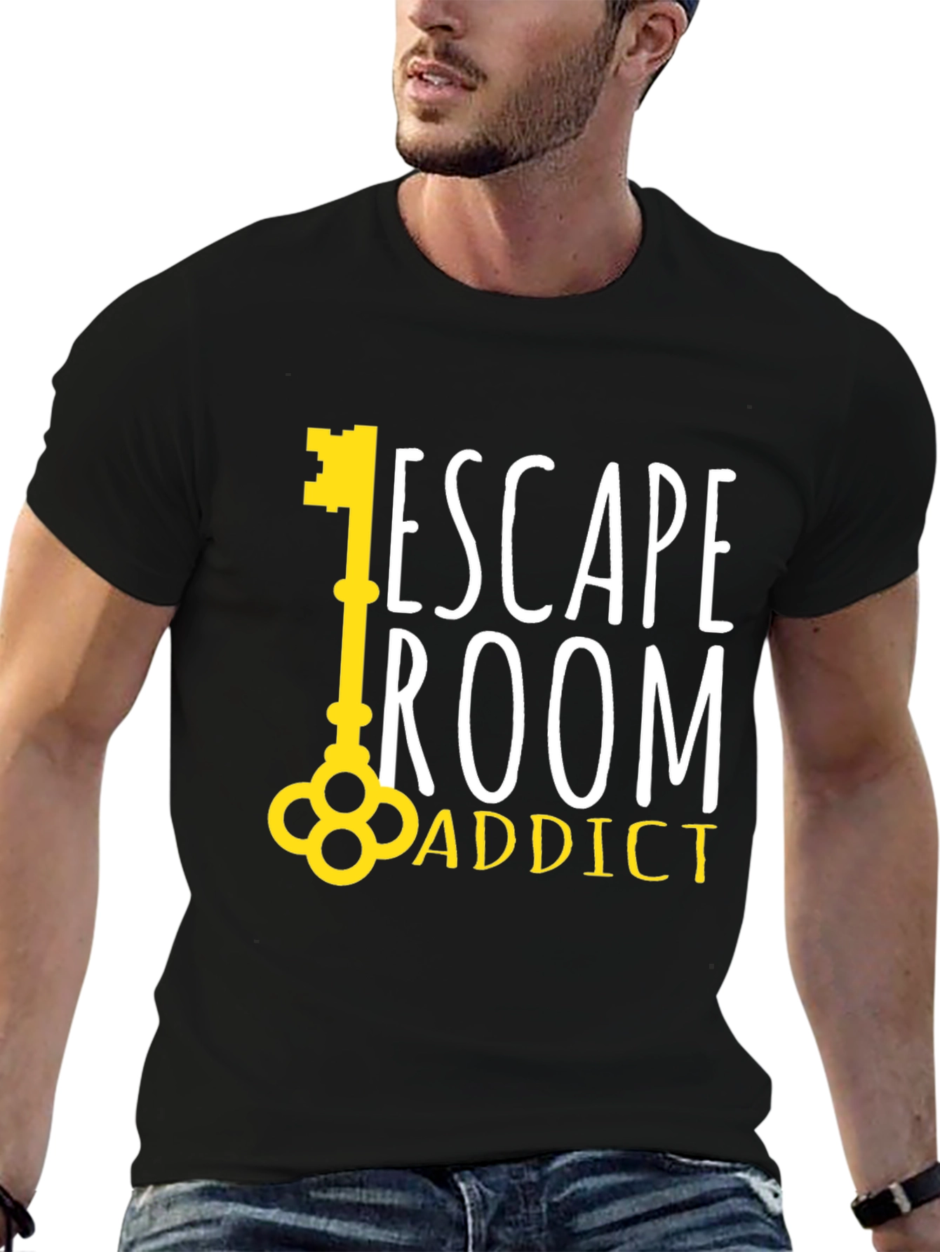 Escape Room Addict Graphic T-Shirt