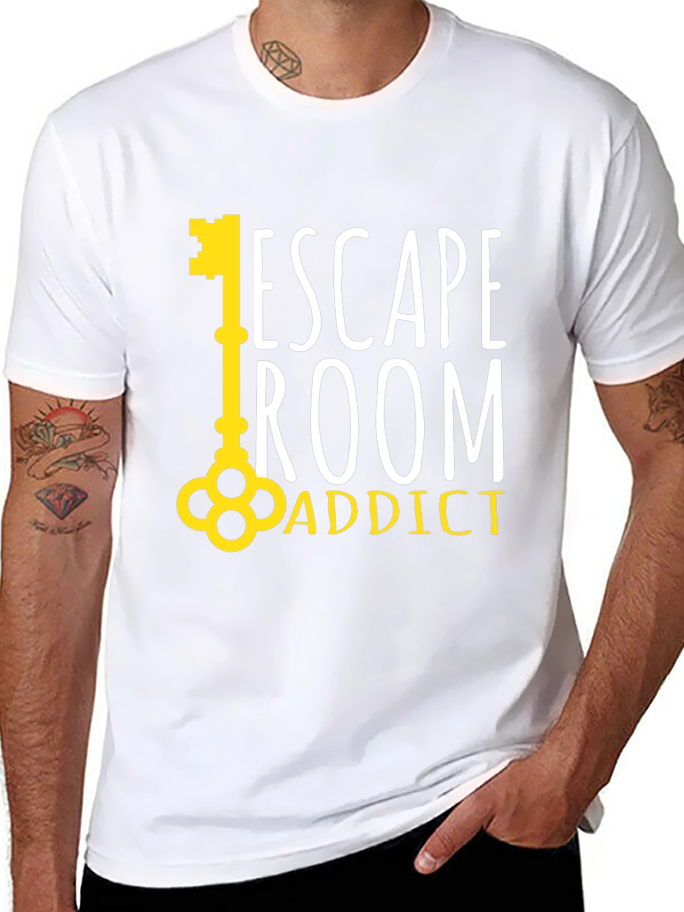 Escape Room Addict Graphic T-Shirt