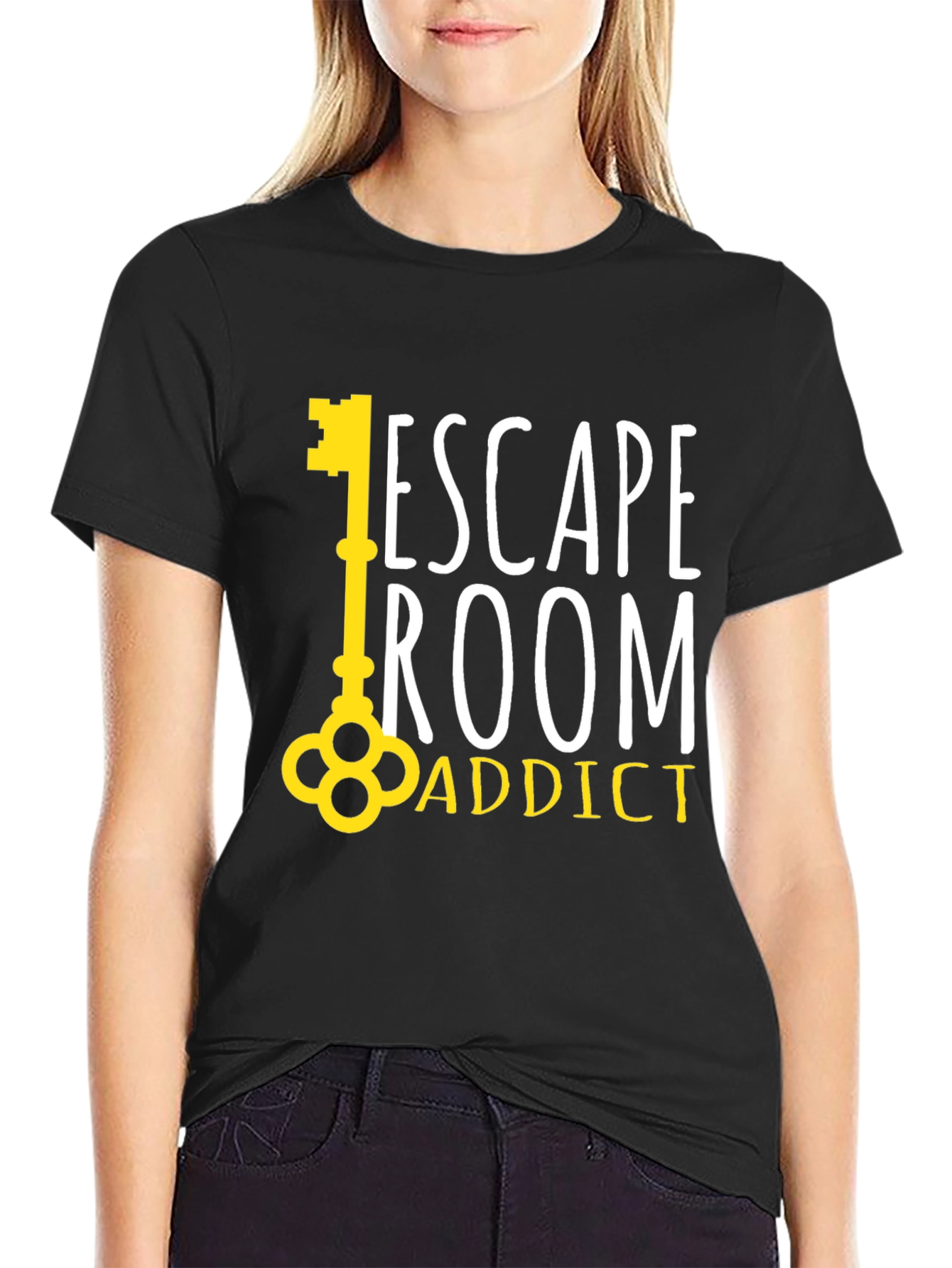 Escape Room Addict Graphic T-Shirt
