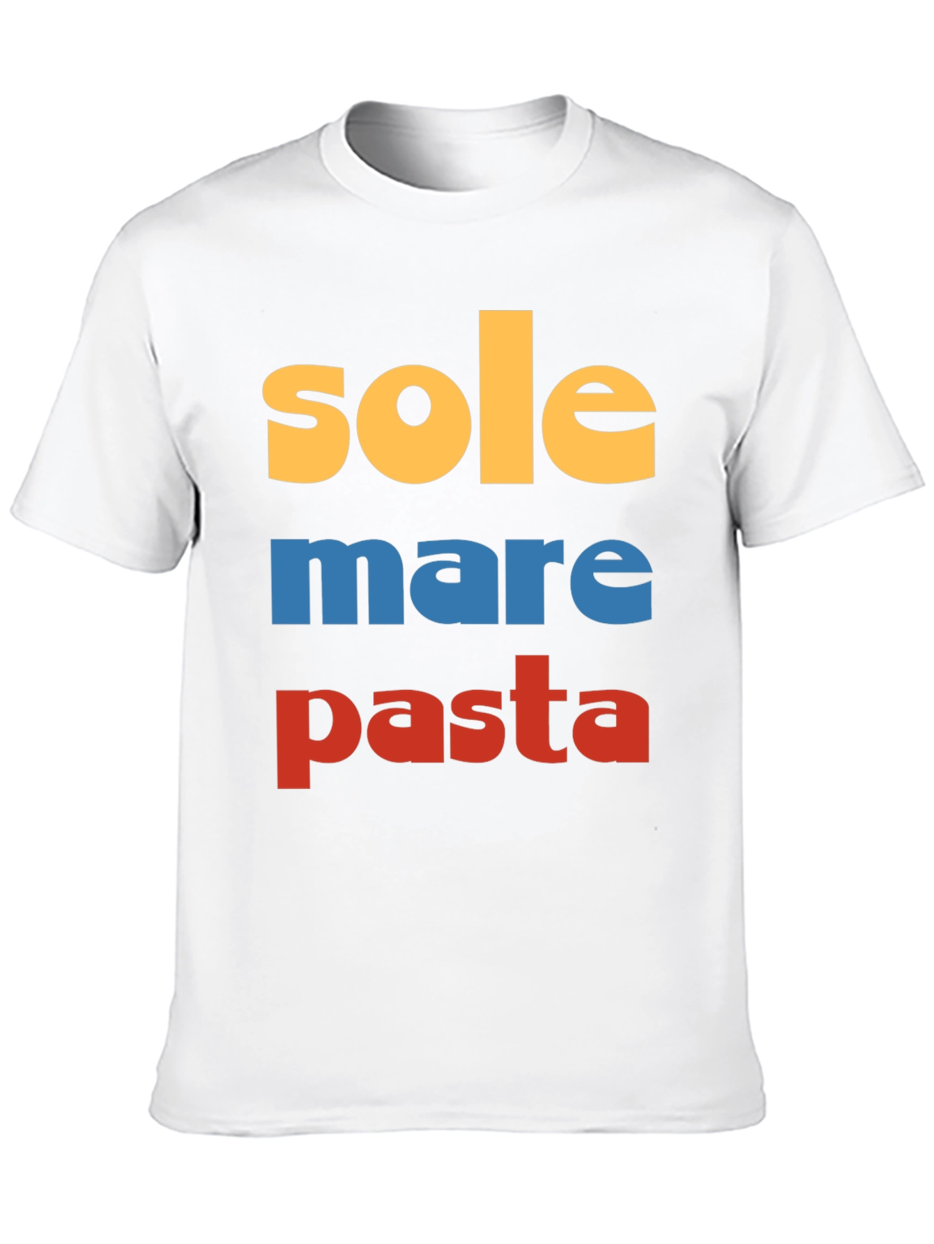 Sole Mare Pasta T-Shirt - Italy Lover Tee