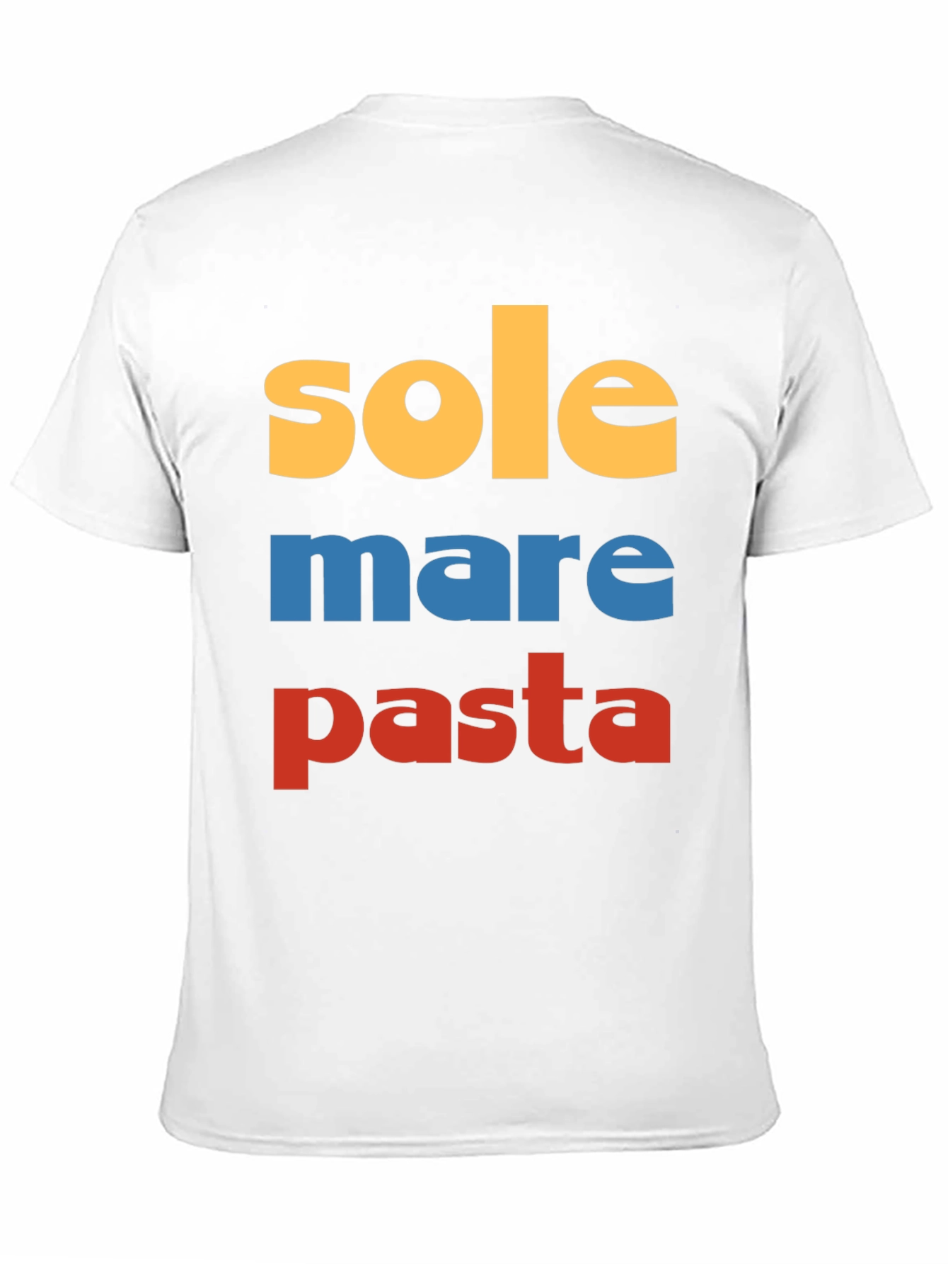 Sole Mare Pasta T-Shirt - Italy Lover Tee