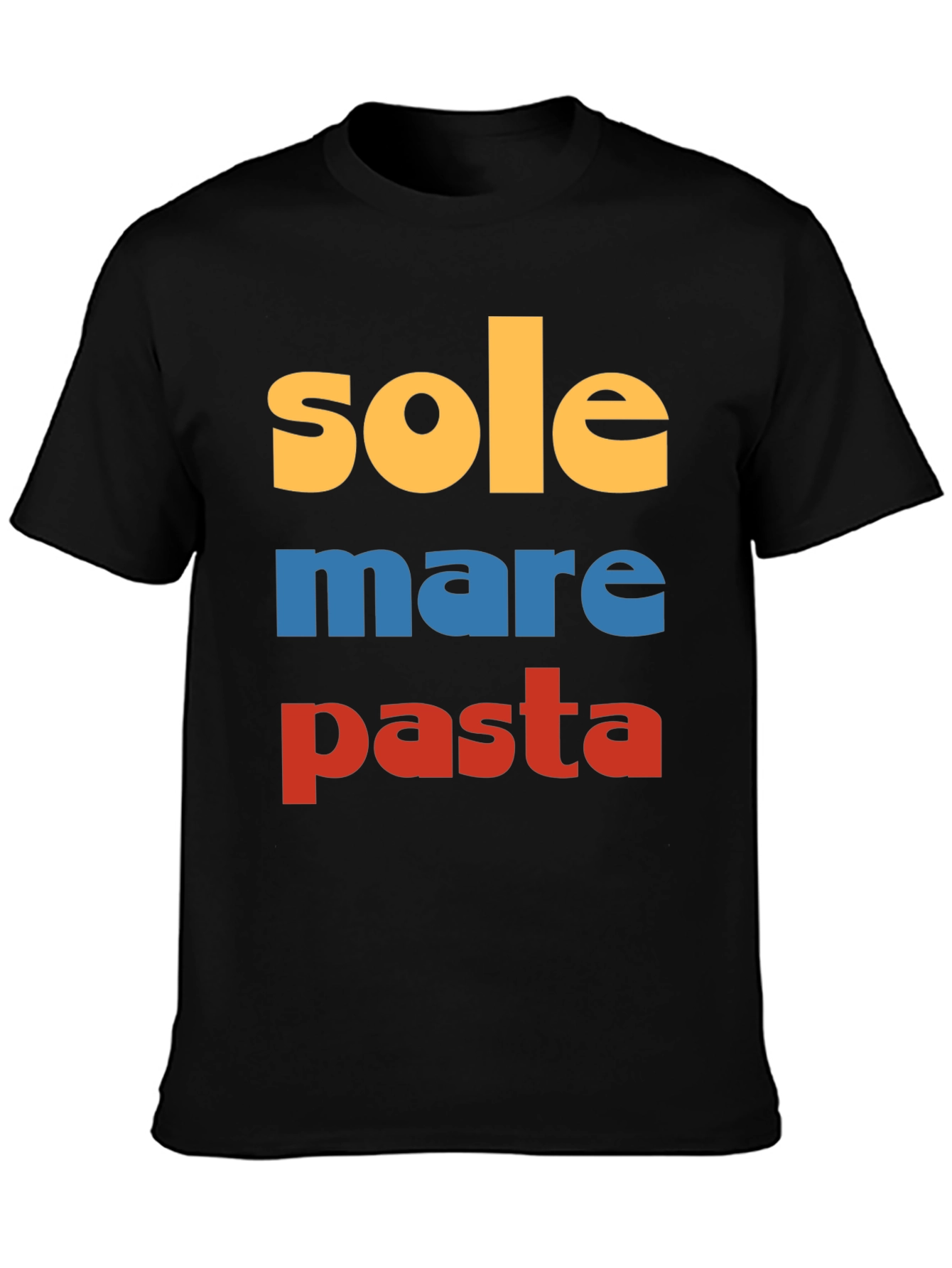 Sole Mare Pasta T-Shirt - Italy Lover Tee