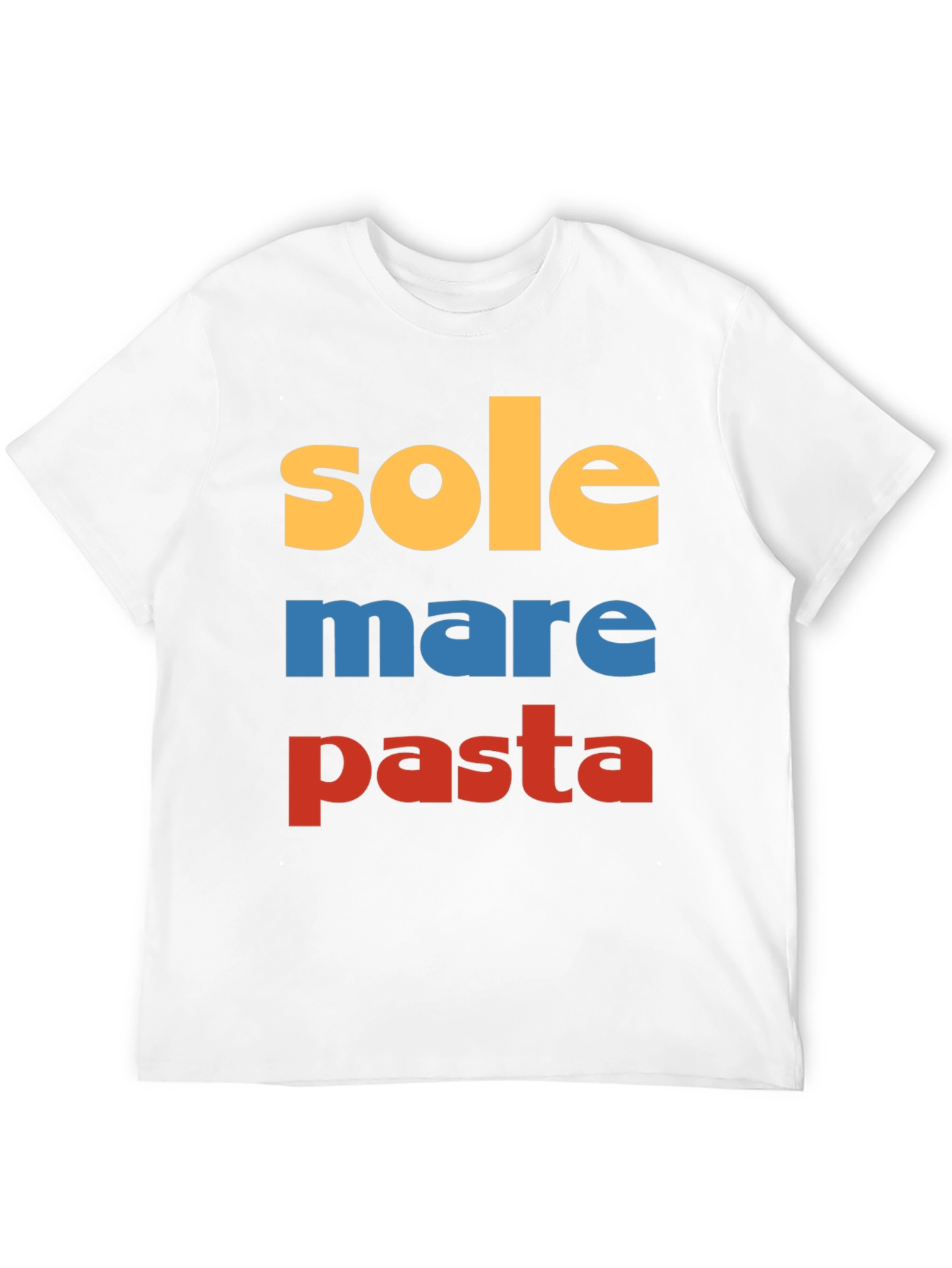 Sole Mare Pasta T-Shirt - Italy Lover Tee