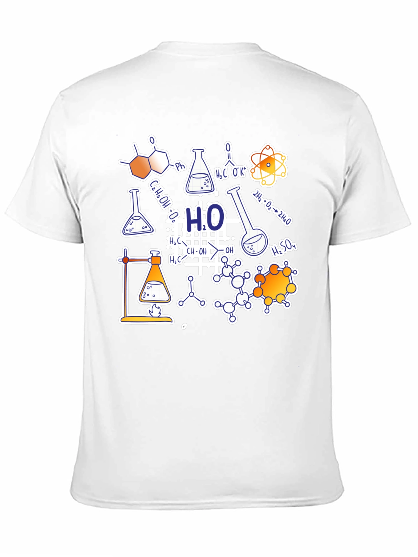 Science Formula Black T-Shirt