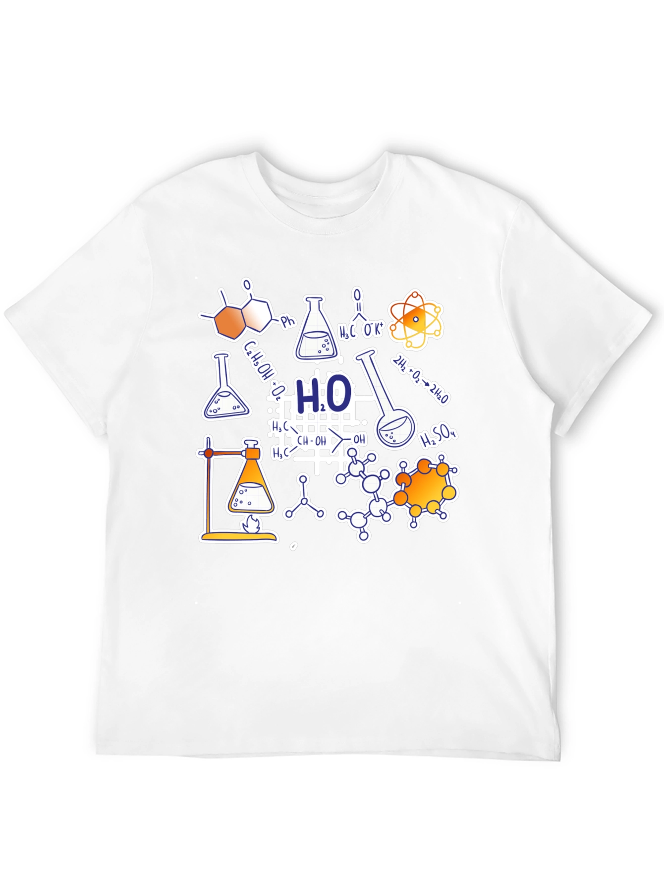 Science Formula Black T-Shirt
