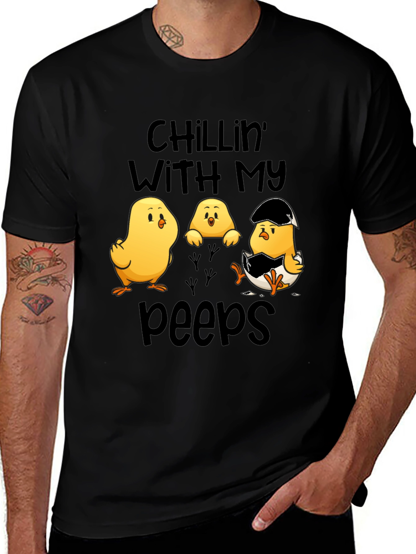 Chillin with My Peeps Easter T-Shirt