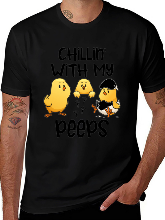 Chillin with My Peeps Easter T-Shirt