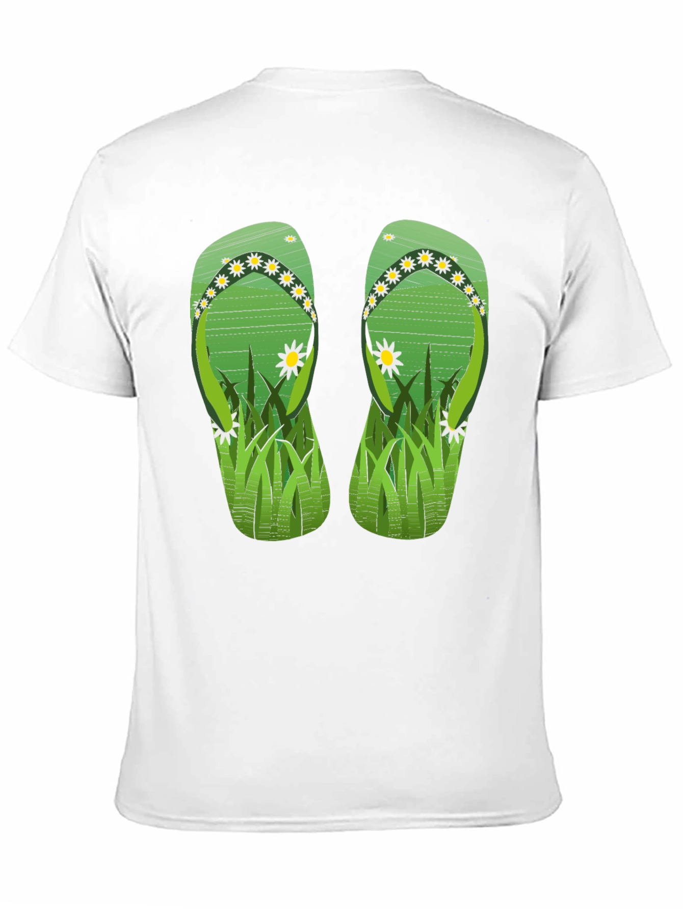 Flip Flop Graphic T-Shirt - Summer Style