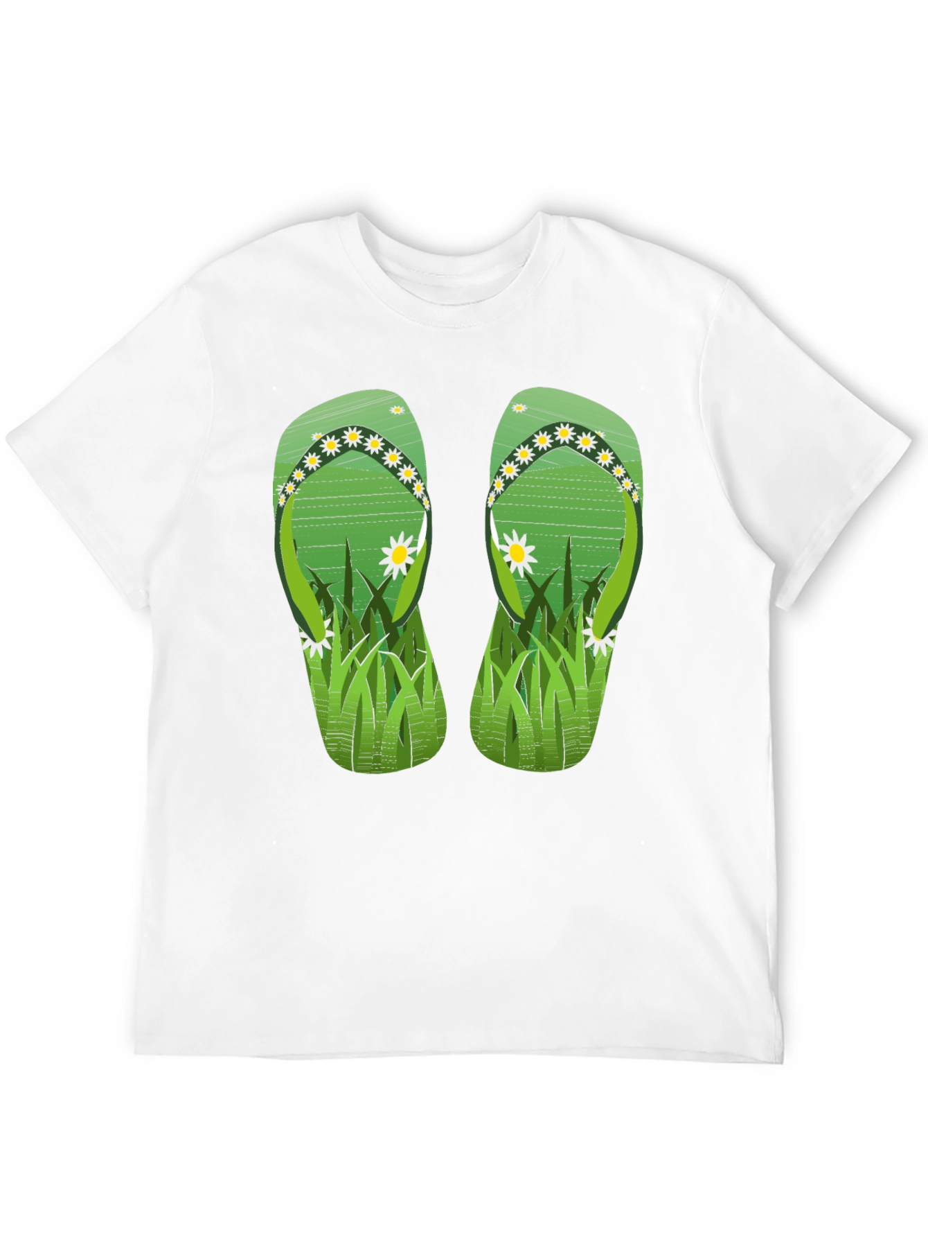 Flip Flop Graphic T-Shirt - Summer Style