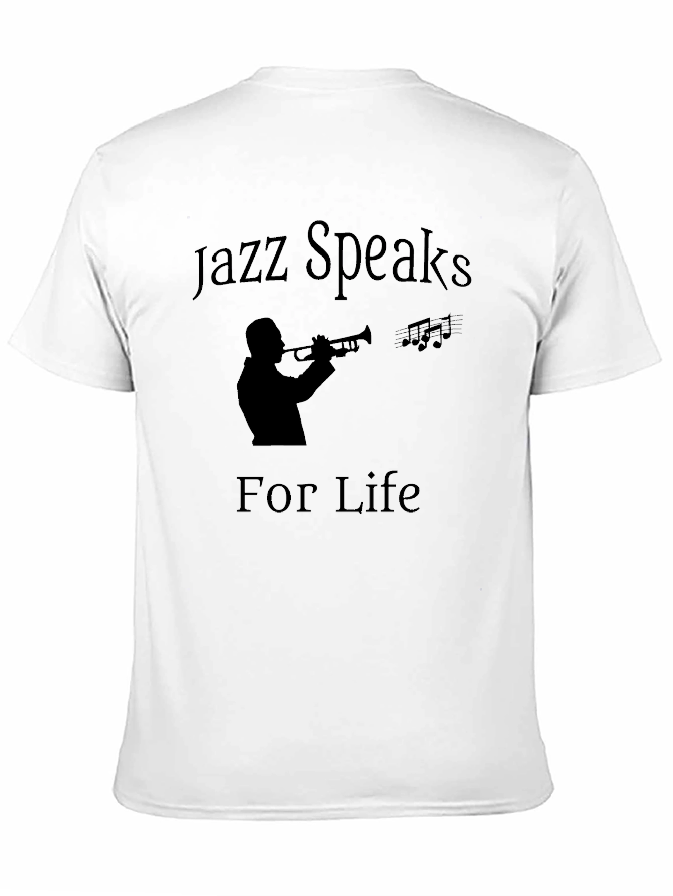 Jazz Speaks for Life Black T-Shirt