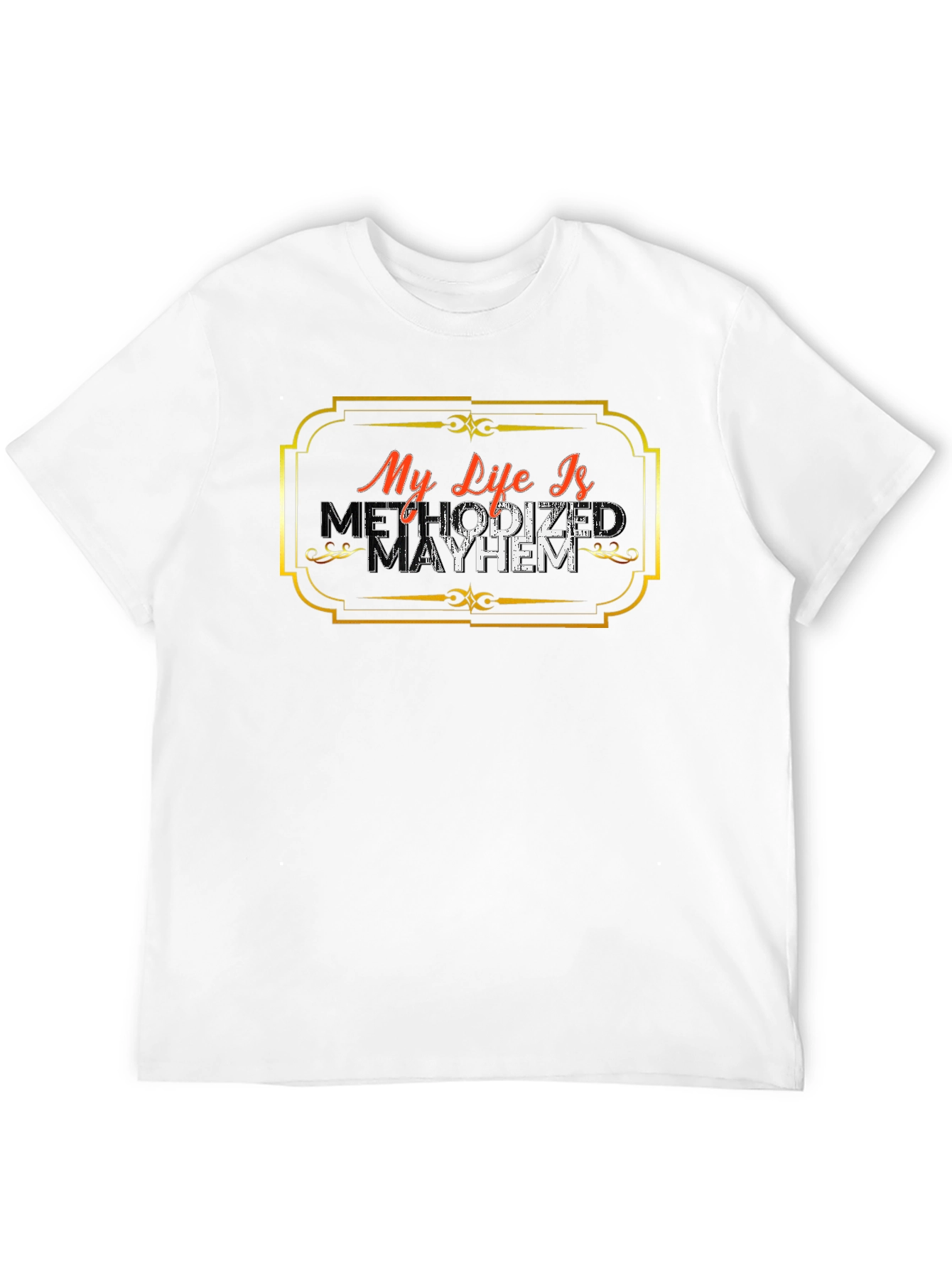 Methodized Mayhem Graphic Tee - Black