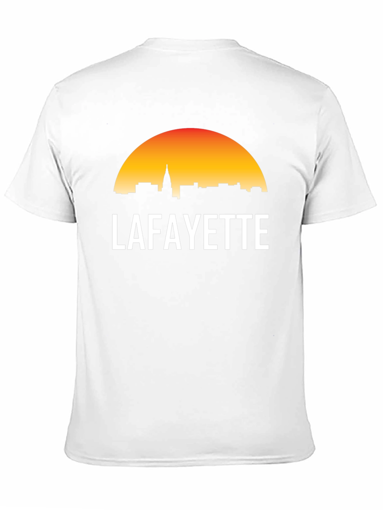 Lafayette Cityscape Sunset Graphic Tee