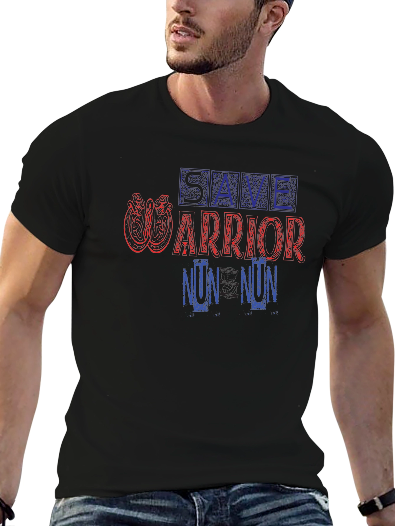 Save Warrior Nun Graphic T-Shirt
