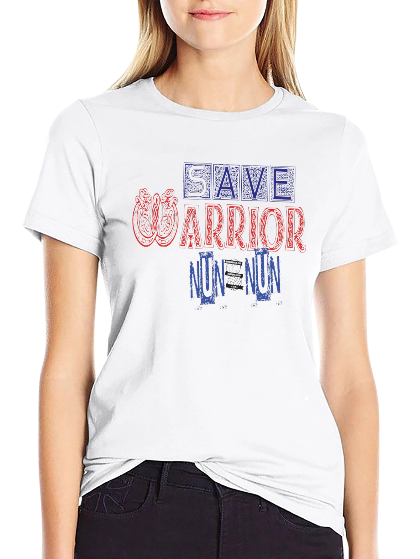 Save Warrior Nun Graphic T-Shirt