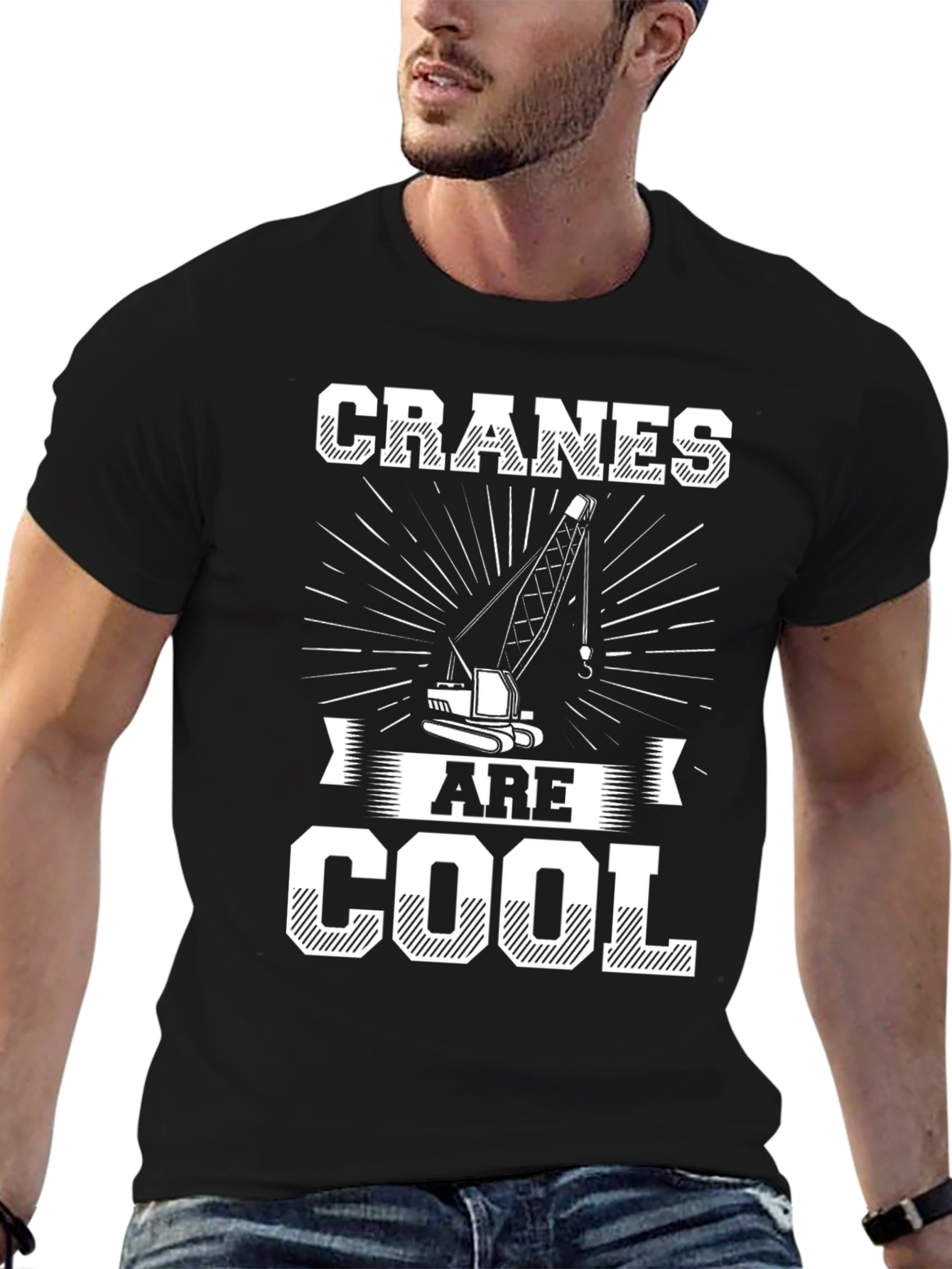 Cranes Are Cool Graphic T-Shirt