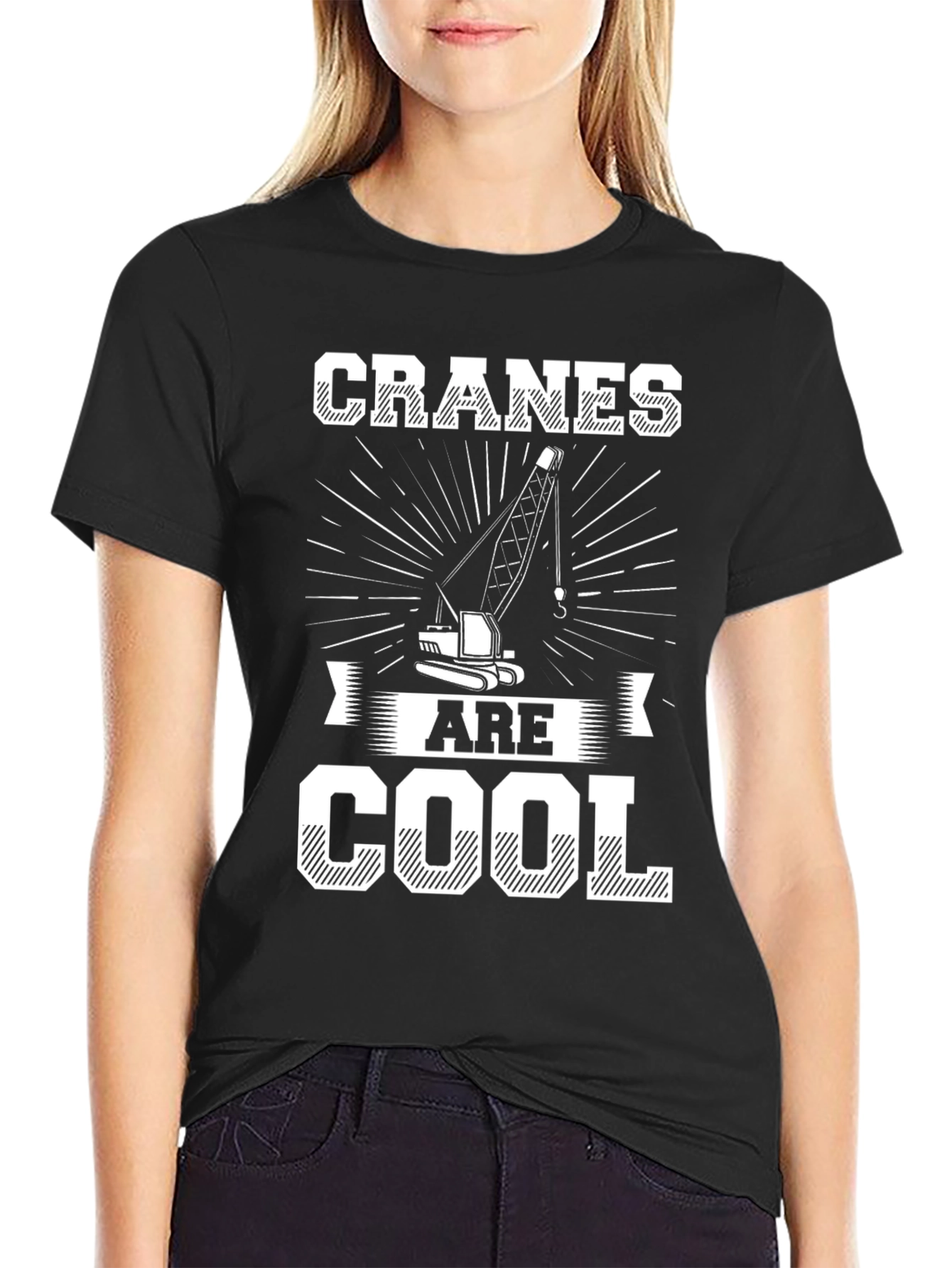 Cranes Are Cool Graphic T-Shirt