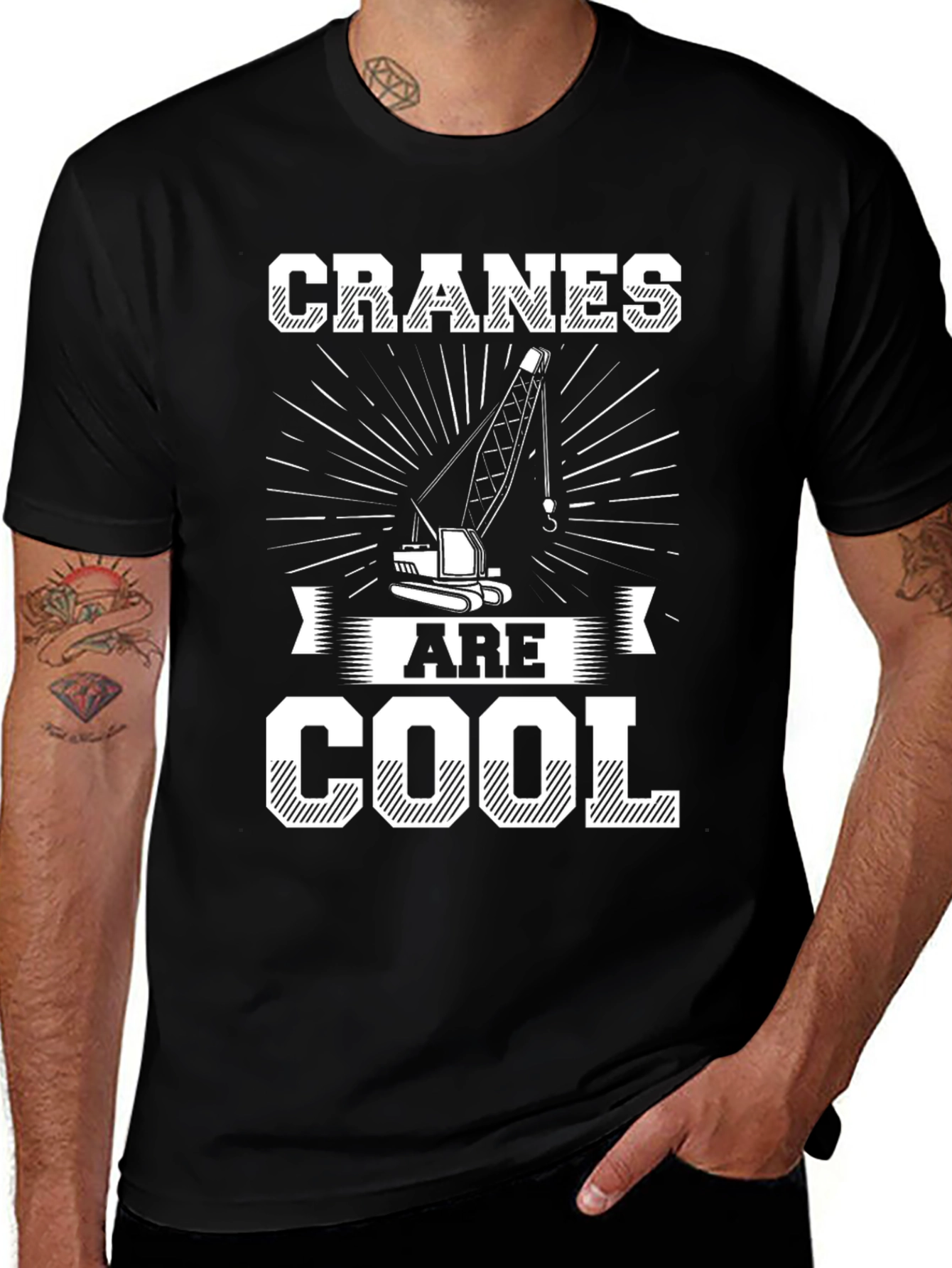 Cranes Are Cool Graphic T-Shirt