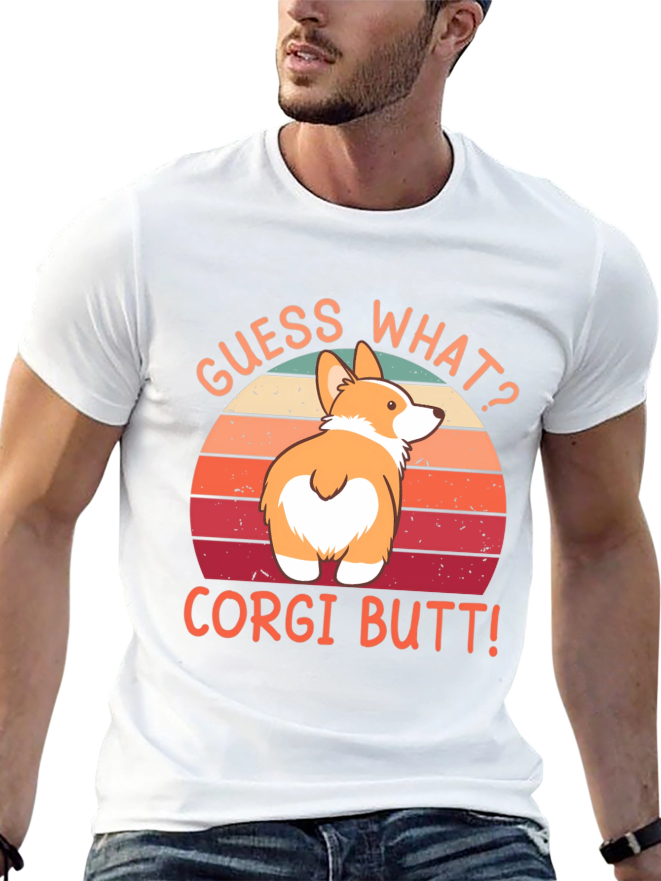 Guess What? Corgi Butt! Graphic Tee