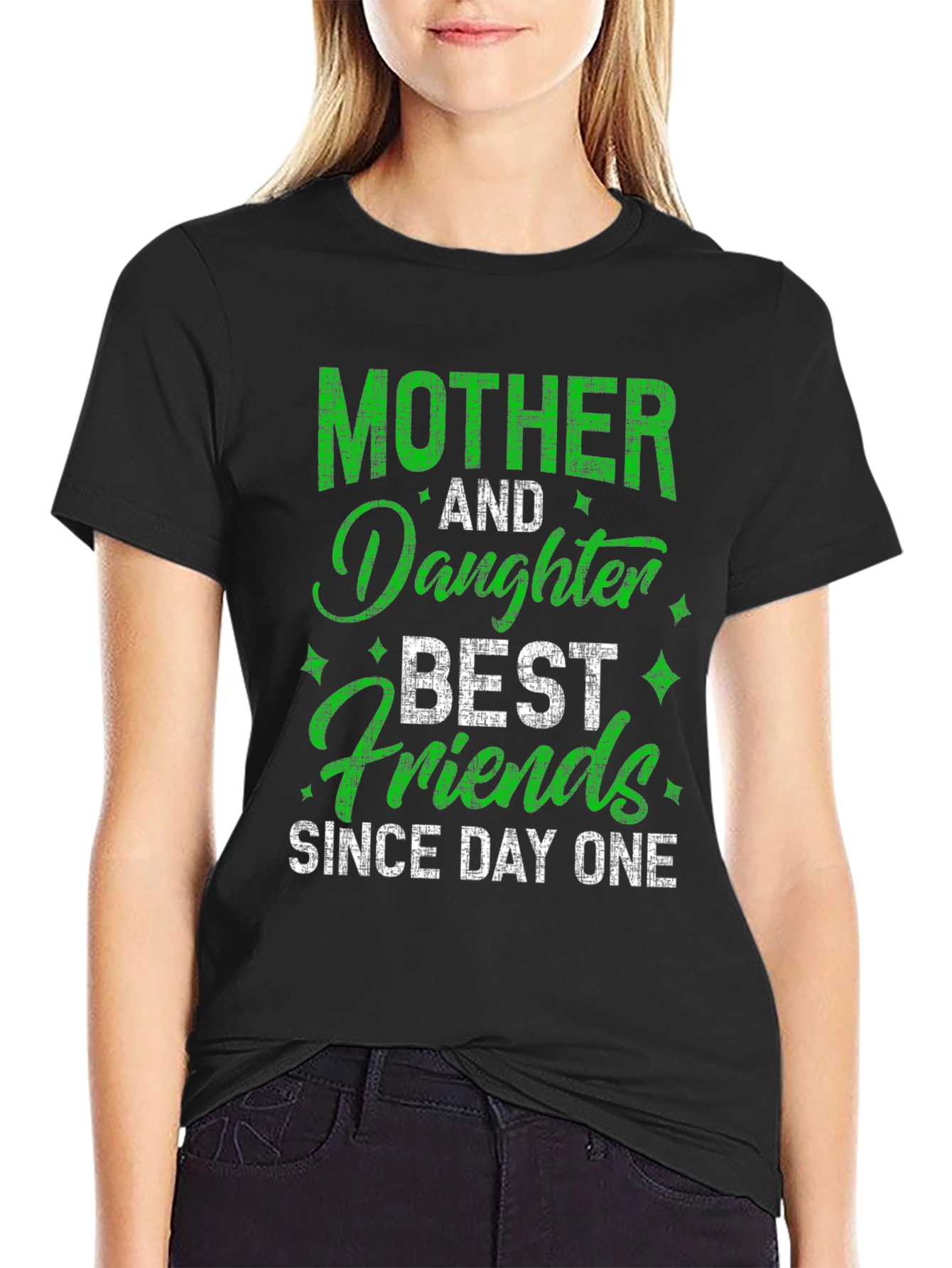 Mother and Daughter Best Friends Tee